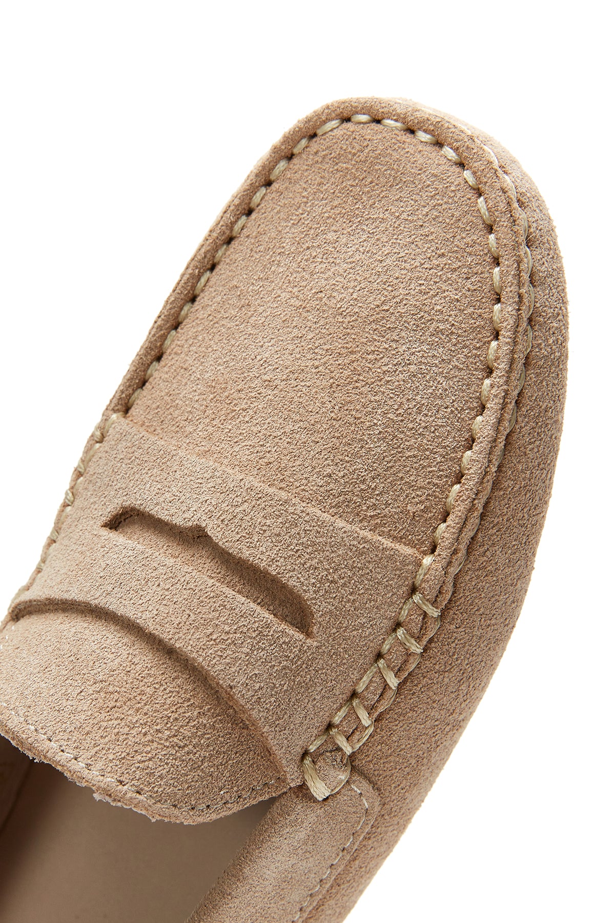 Kadın Deri Süet Loafer - Image 8