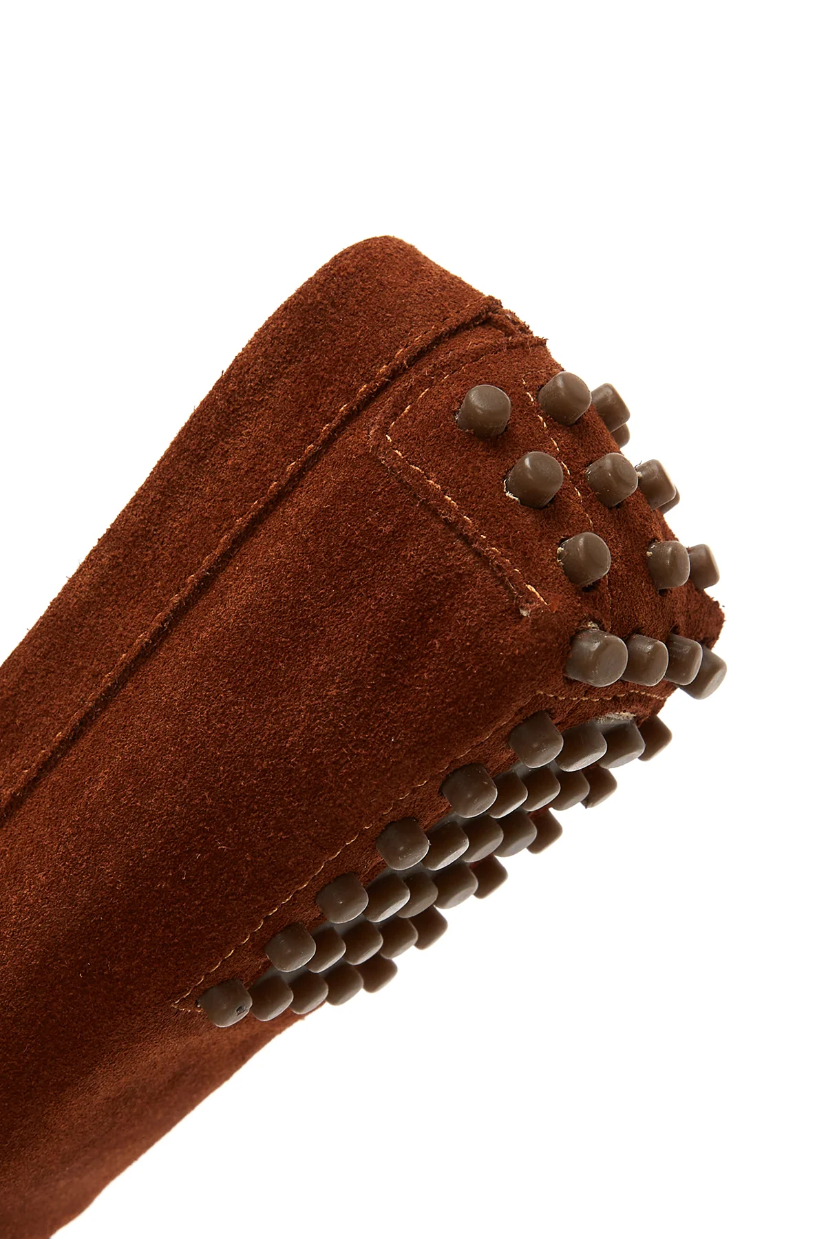 Kadın Deri Süet Loafer - Image 8