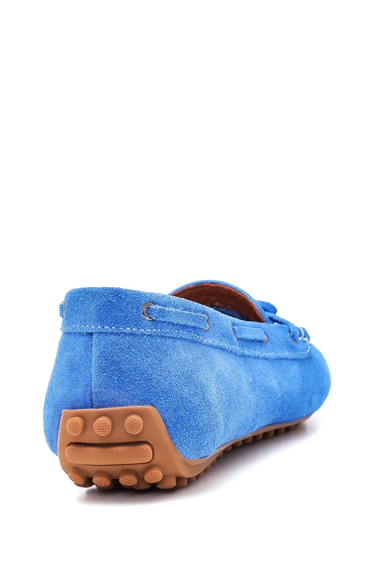 Kadın Deri Süet Loafer - Image 5