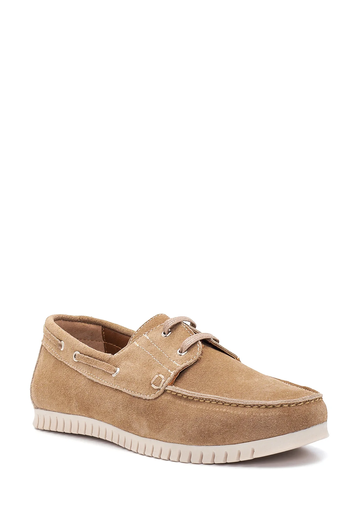 Kadın Deri Süet Loafer - Image 3