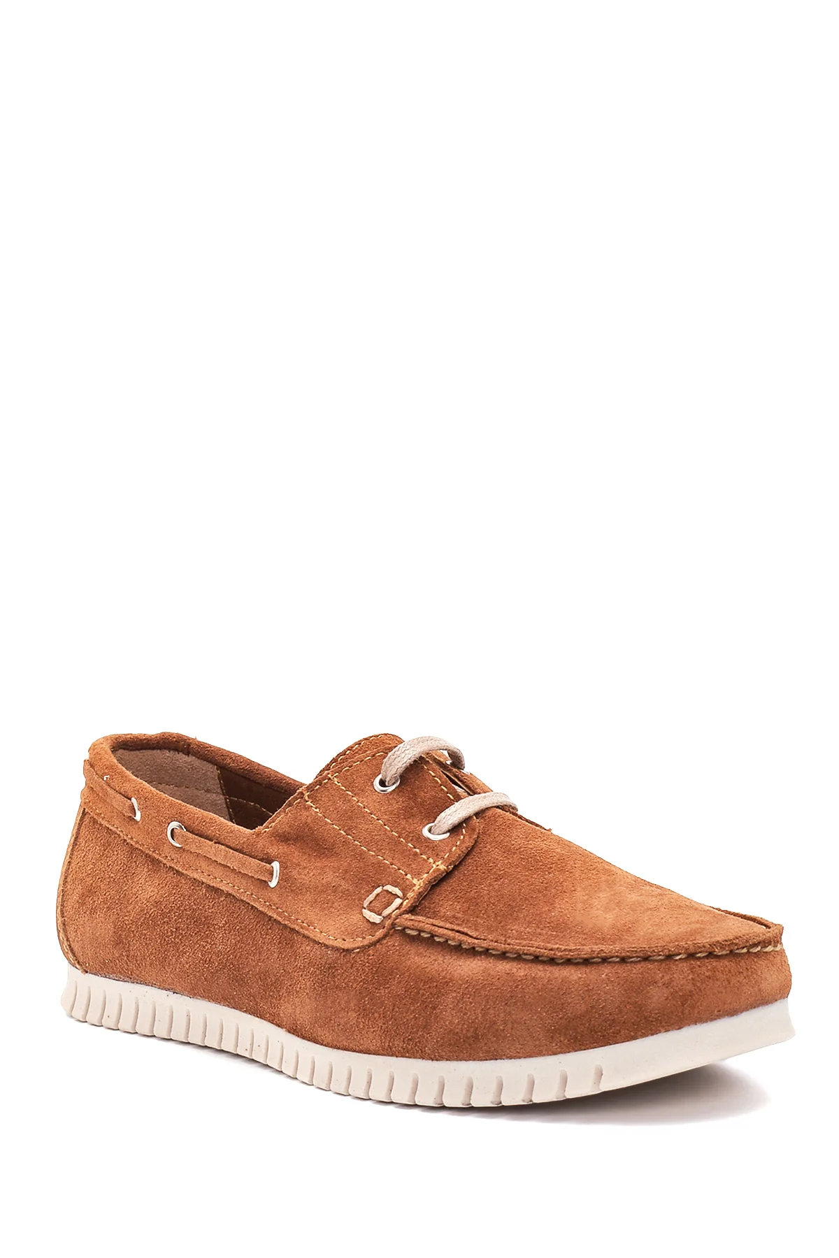 Kadın Deri Süet Loafer - Image 3