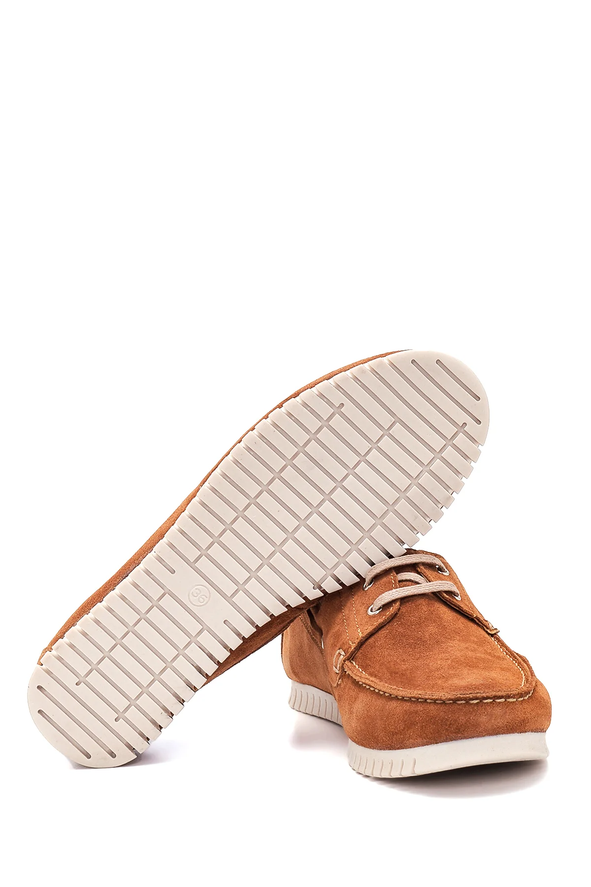 Kadın Deri Süet Loafer - Image 4