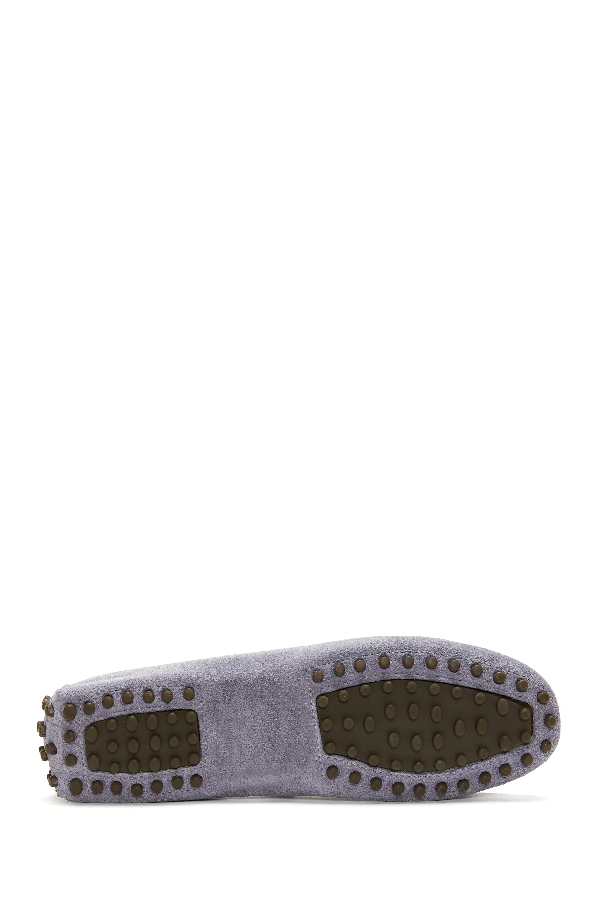 Kadın Deri Süet Püsküllü Loafer - Image 4