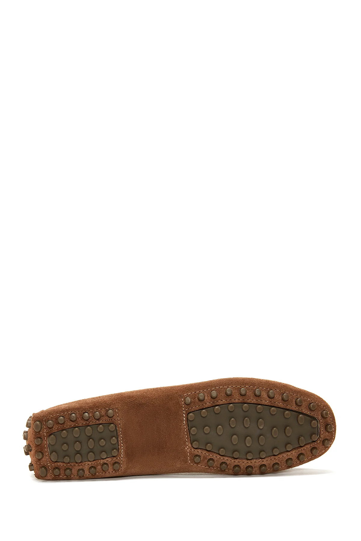 Kadın Deri Süet Püsküllü Loafer - Image 4