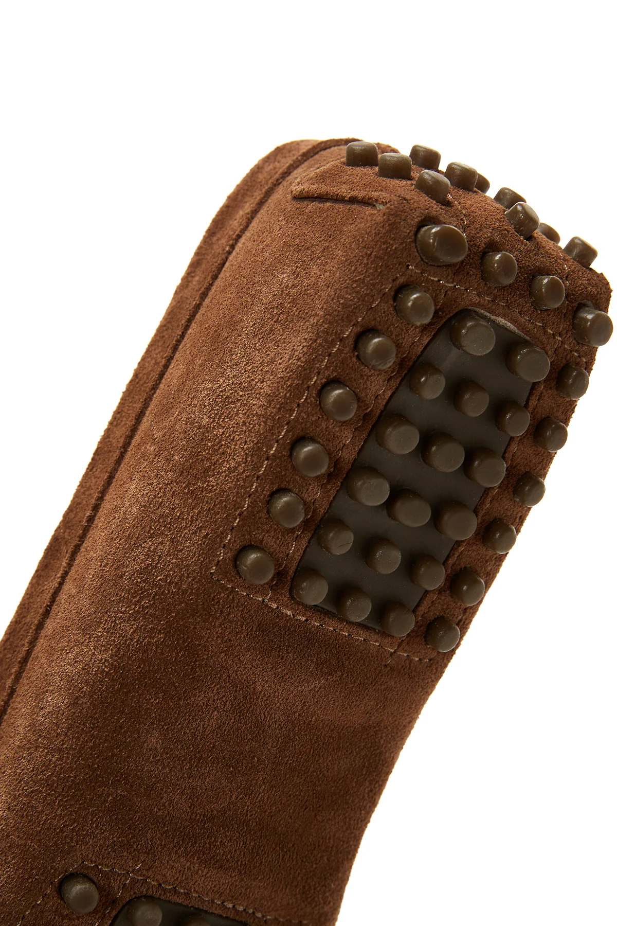 Kadın Deri Süet Püsküllü Loafer - Image 8