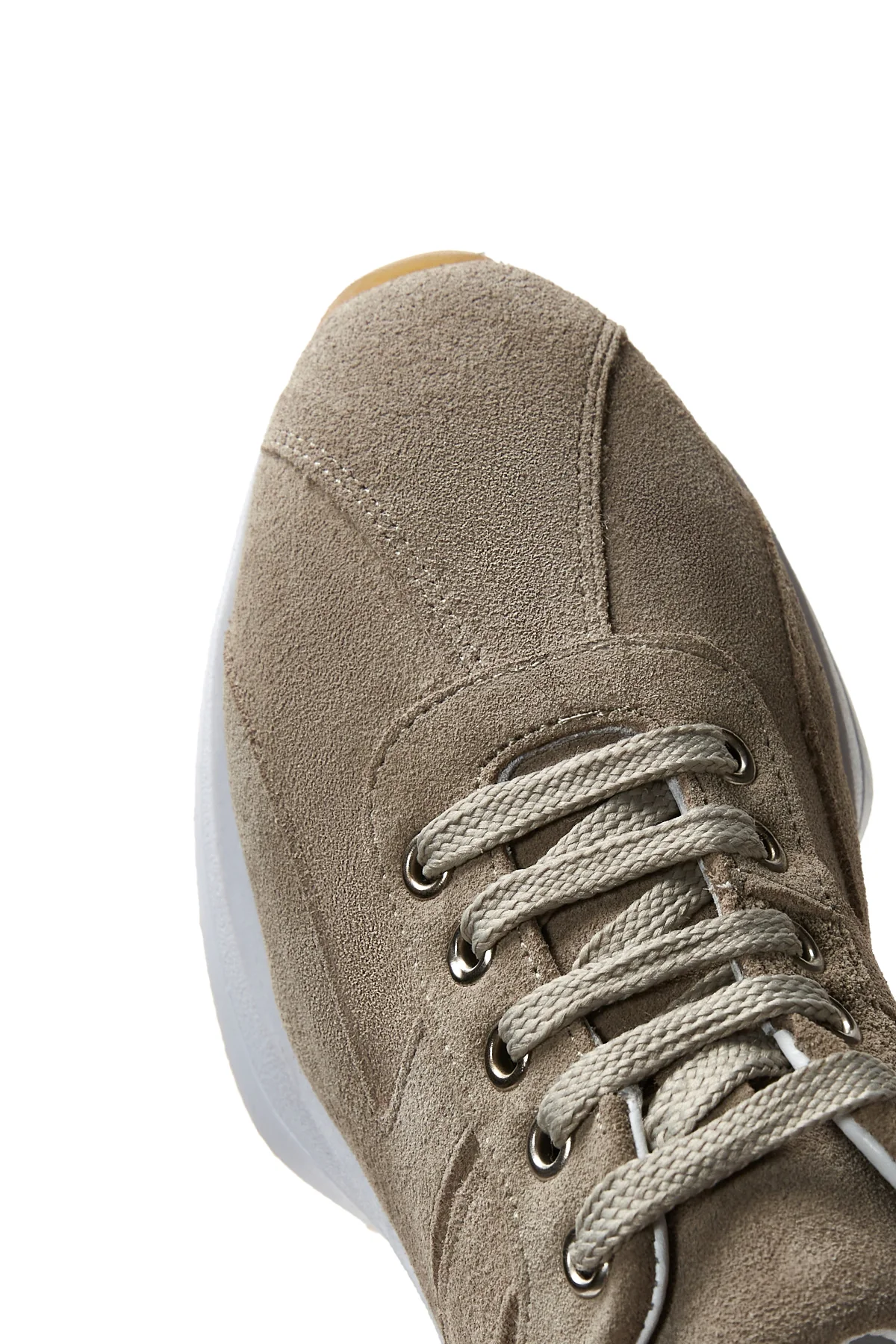 Kadın Deri Süet Sneaker - Image 7