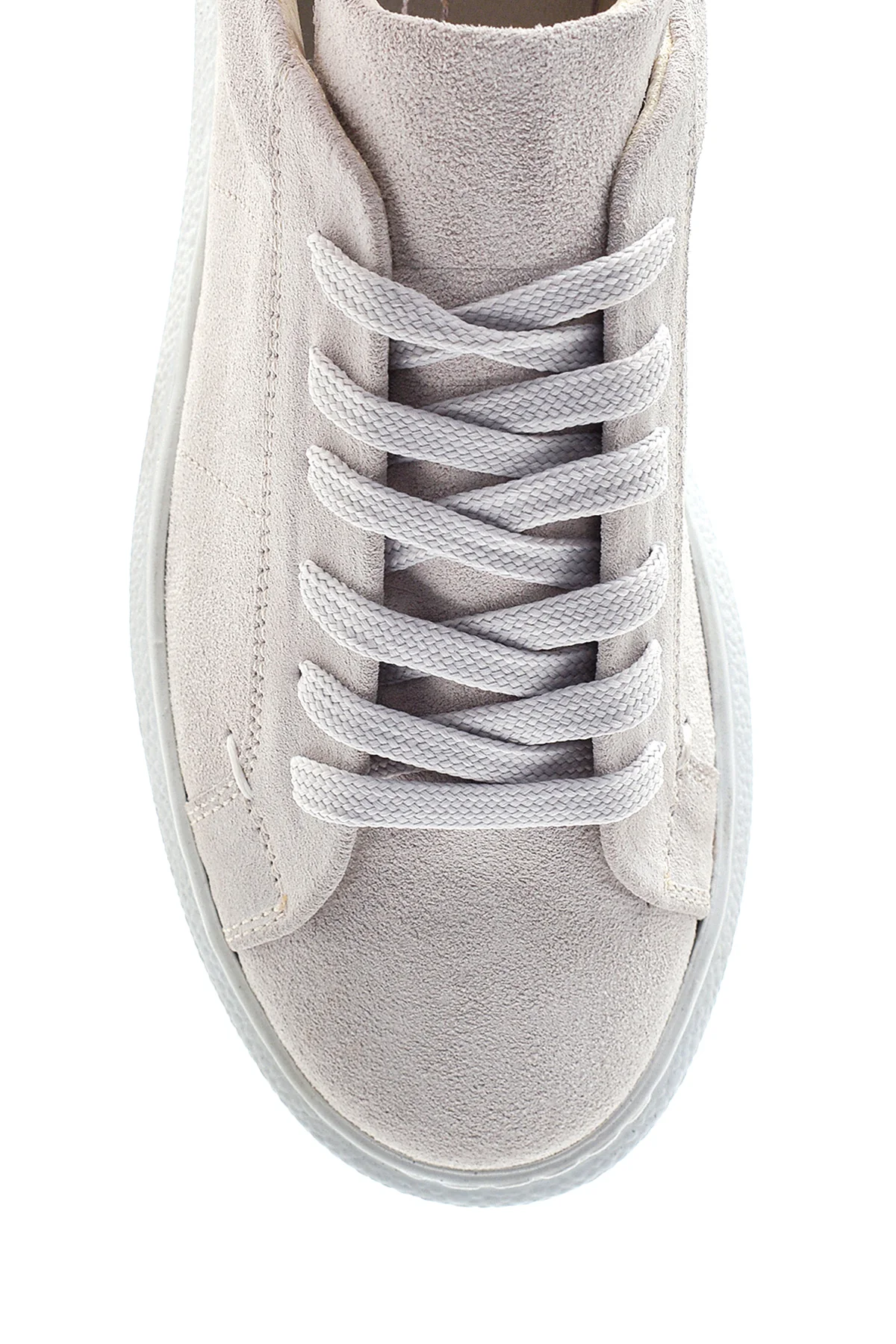 Kadın Deri Süet Sneaker - Image 5