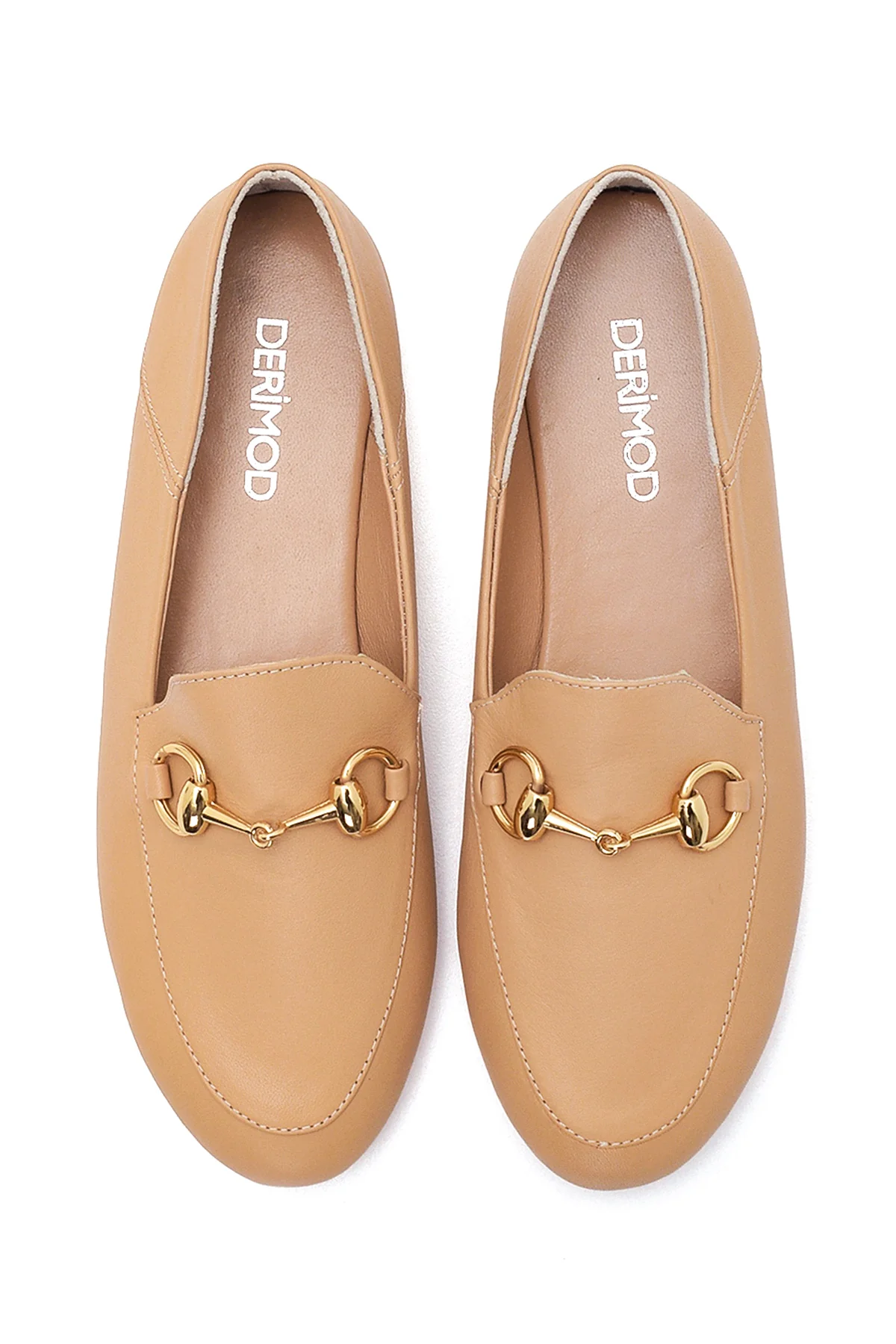 Kadın Deri Tokalı Loafer - Image 7