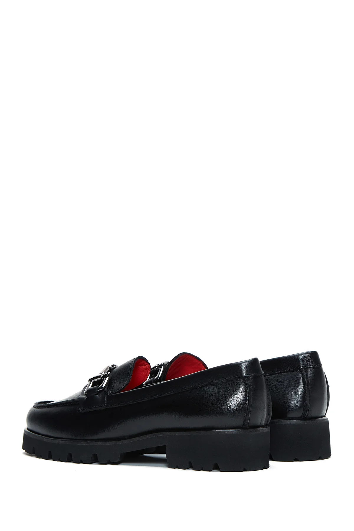 Kadın Deri Tokalı Loafer - Image 5