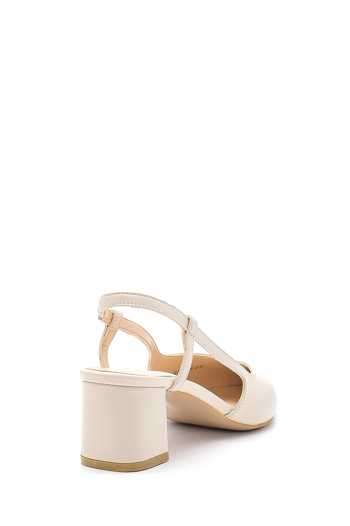Kadın Deri Topuklu Ayakkabı - Image 4