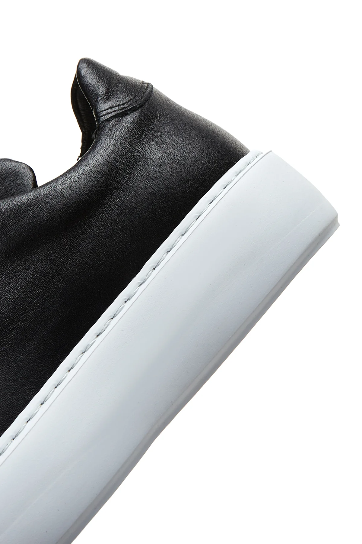 Kadın Deri Yüksek Taban Sneaker - Image 8