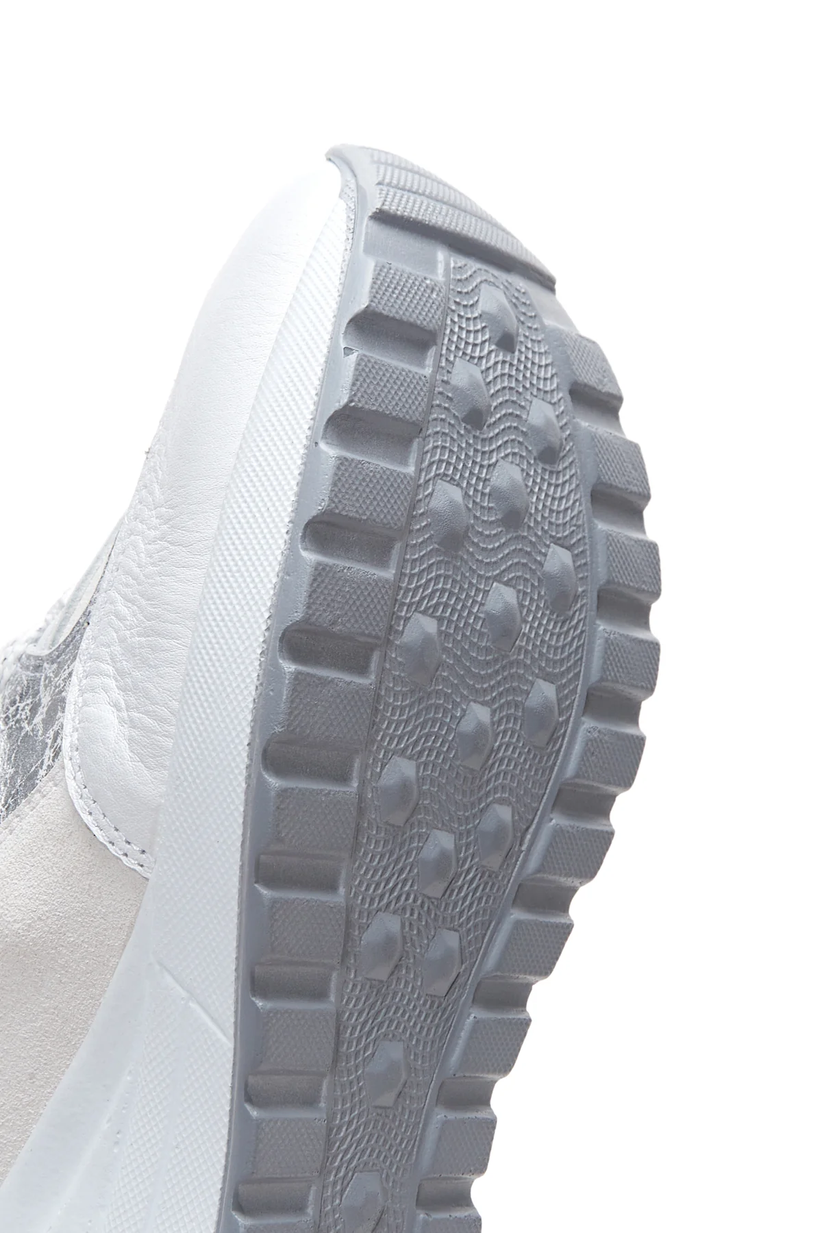 Kadın Deri Yüksek Taban Sneaker - Image 8