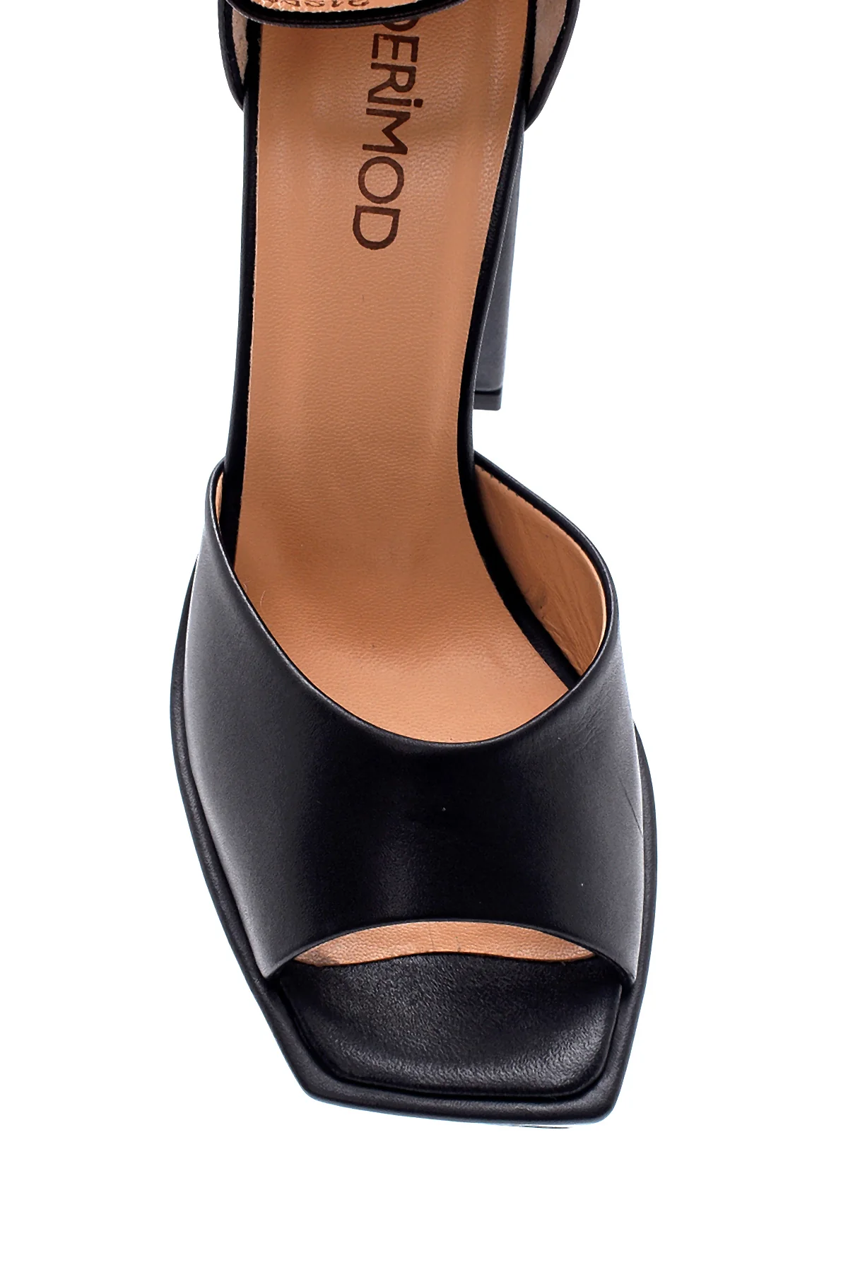 Kadın Deri Yüksek Topuklu Sandalet - Image 5