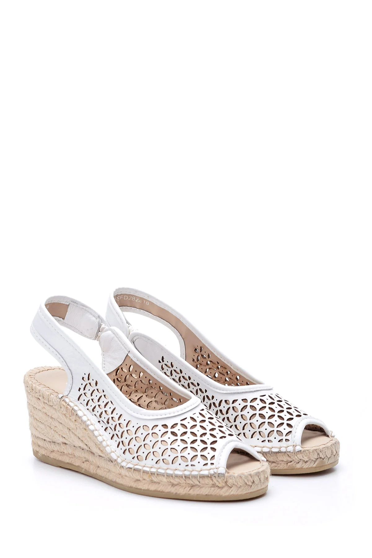 Kadın Dolgu Topuklu Espadril Ayakkabı - Image 3