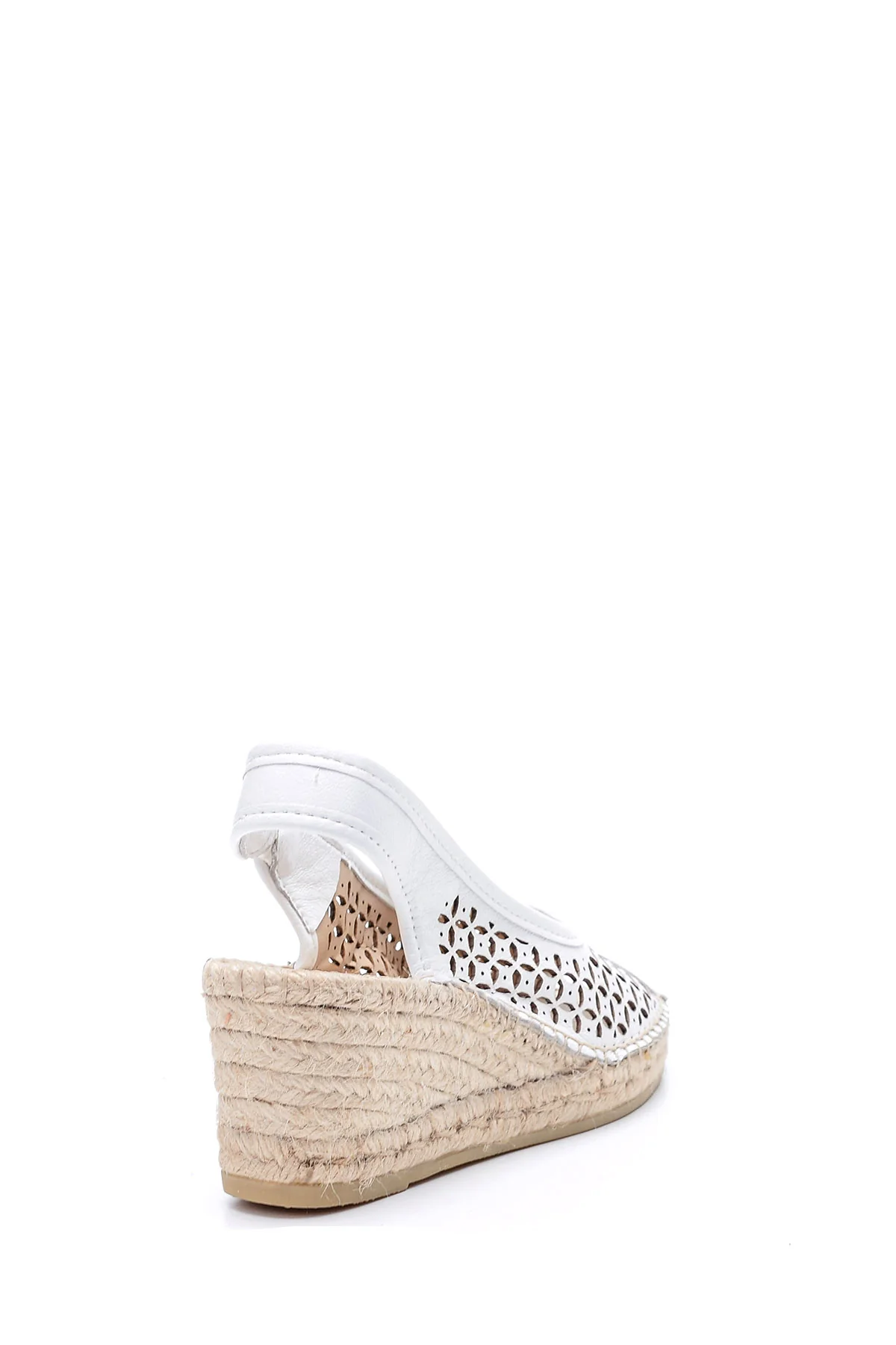 Kadın Dolgu Topuklu Espadril Ayakkabı - Image 5