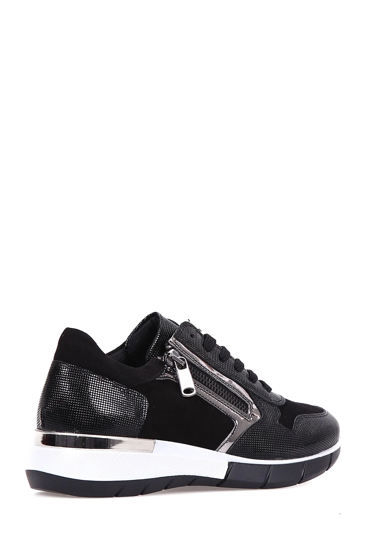 Kadın Fermuar Detaylı Sneaker - Image 3