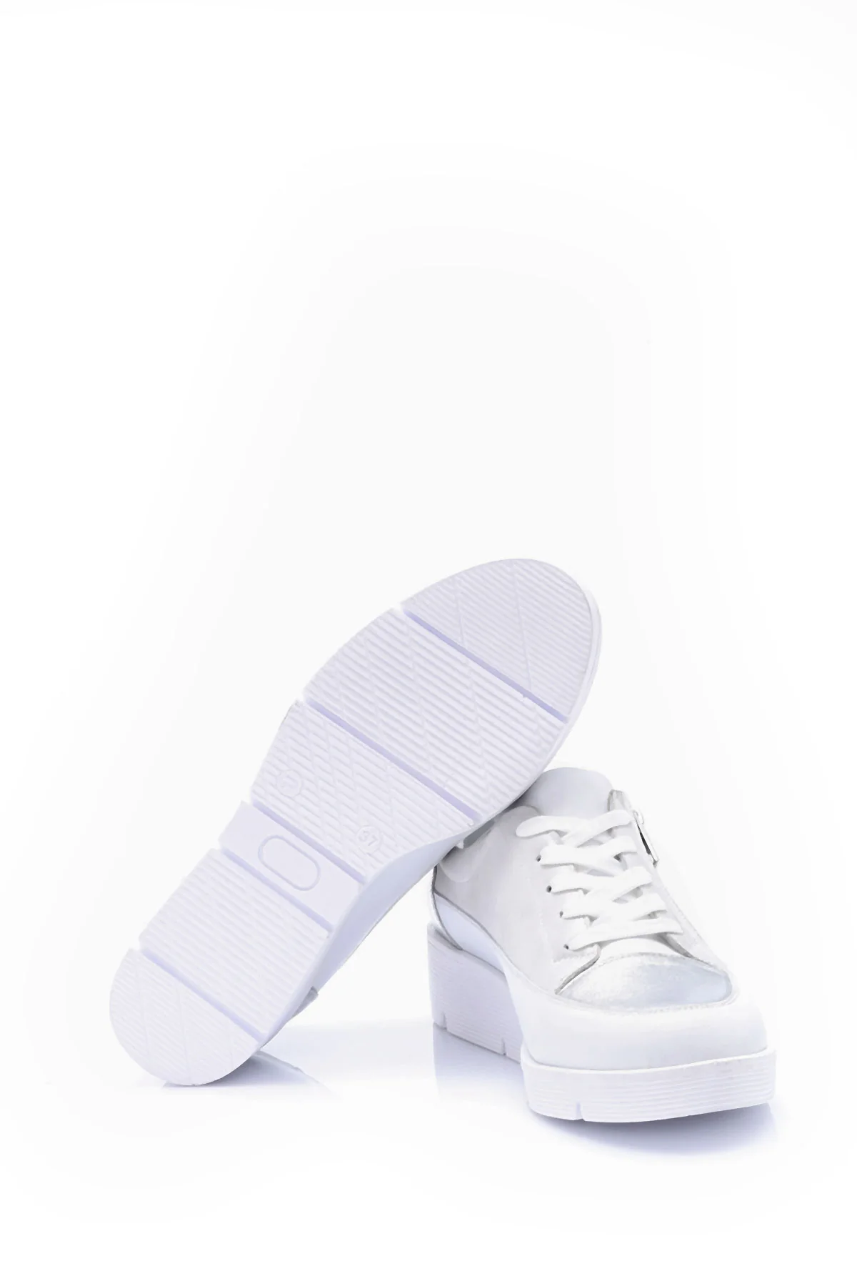 Kadın Fermuar Detaylı Sneaker - Image 4