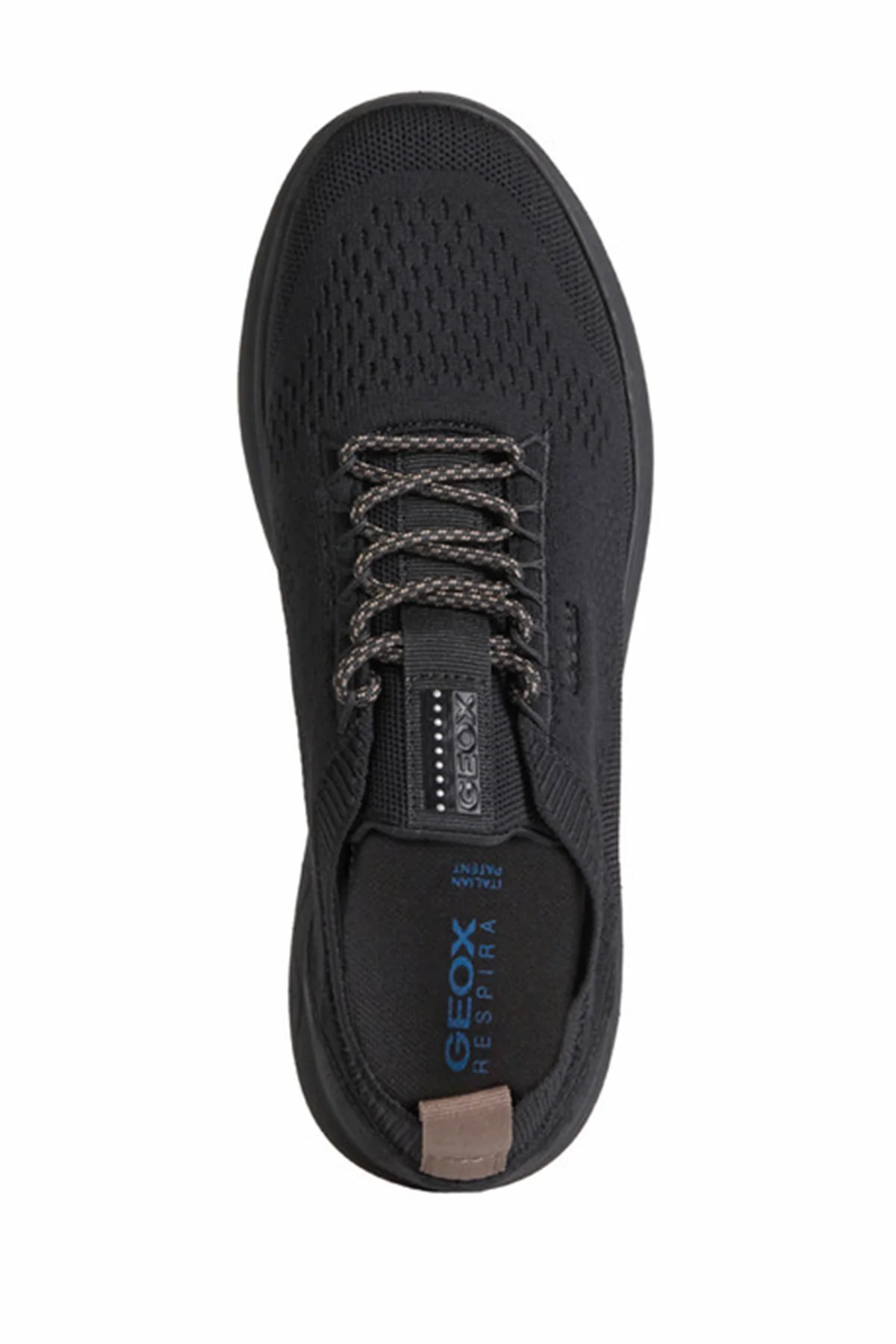 Geox Kadın Siyah Spherica Bağcıklı Kumaş Sneaker - Image 5