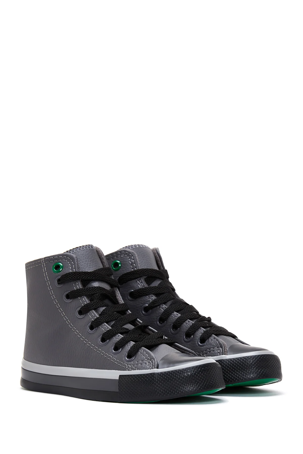 Kadın Gri Bilekli Sneaker - Image 3