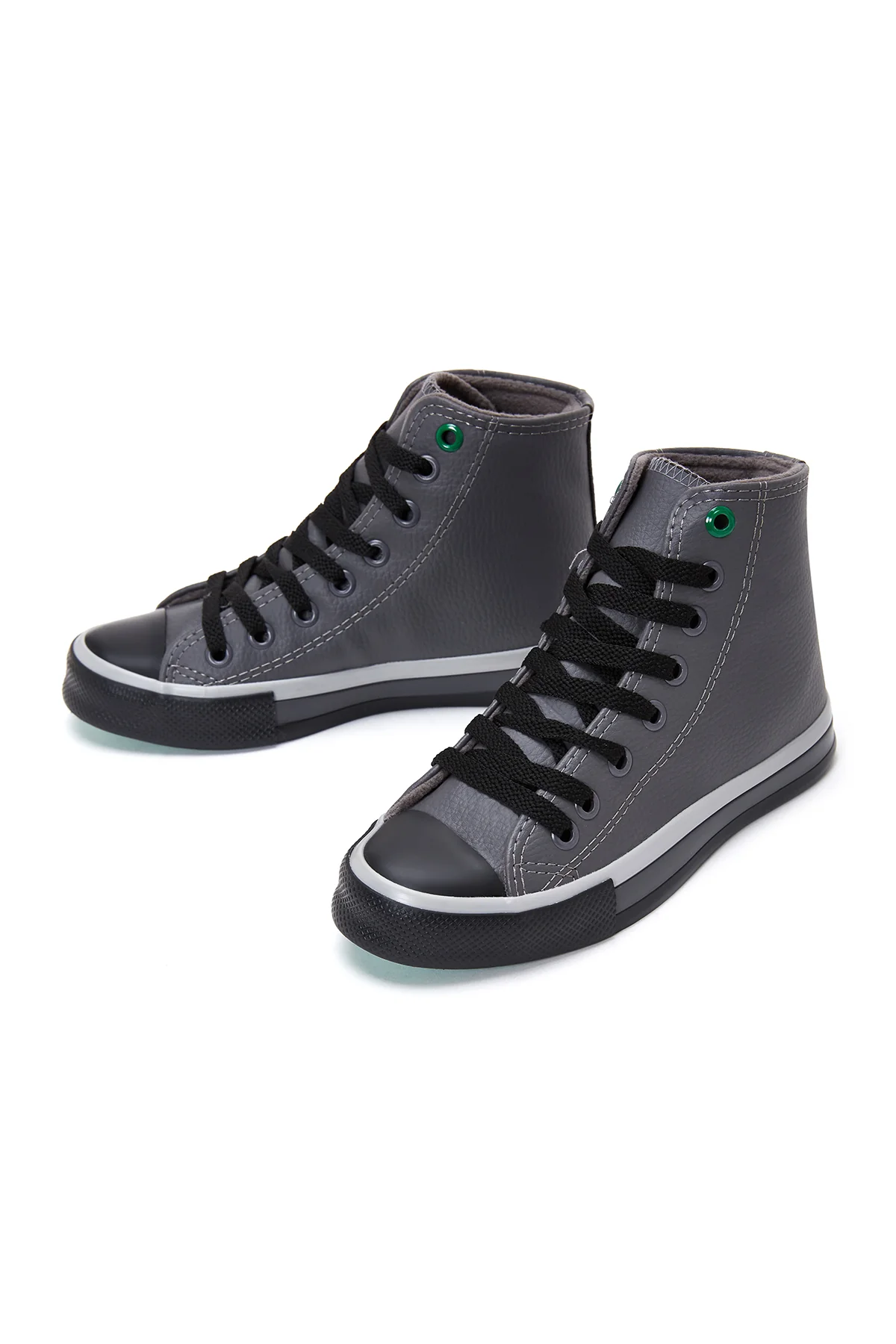 Kadın Gri Bilekli Sneaker - Image 6