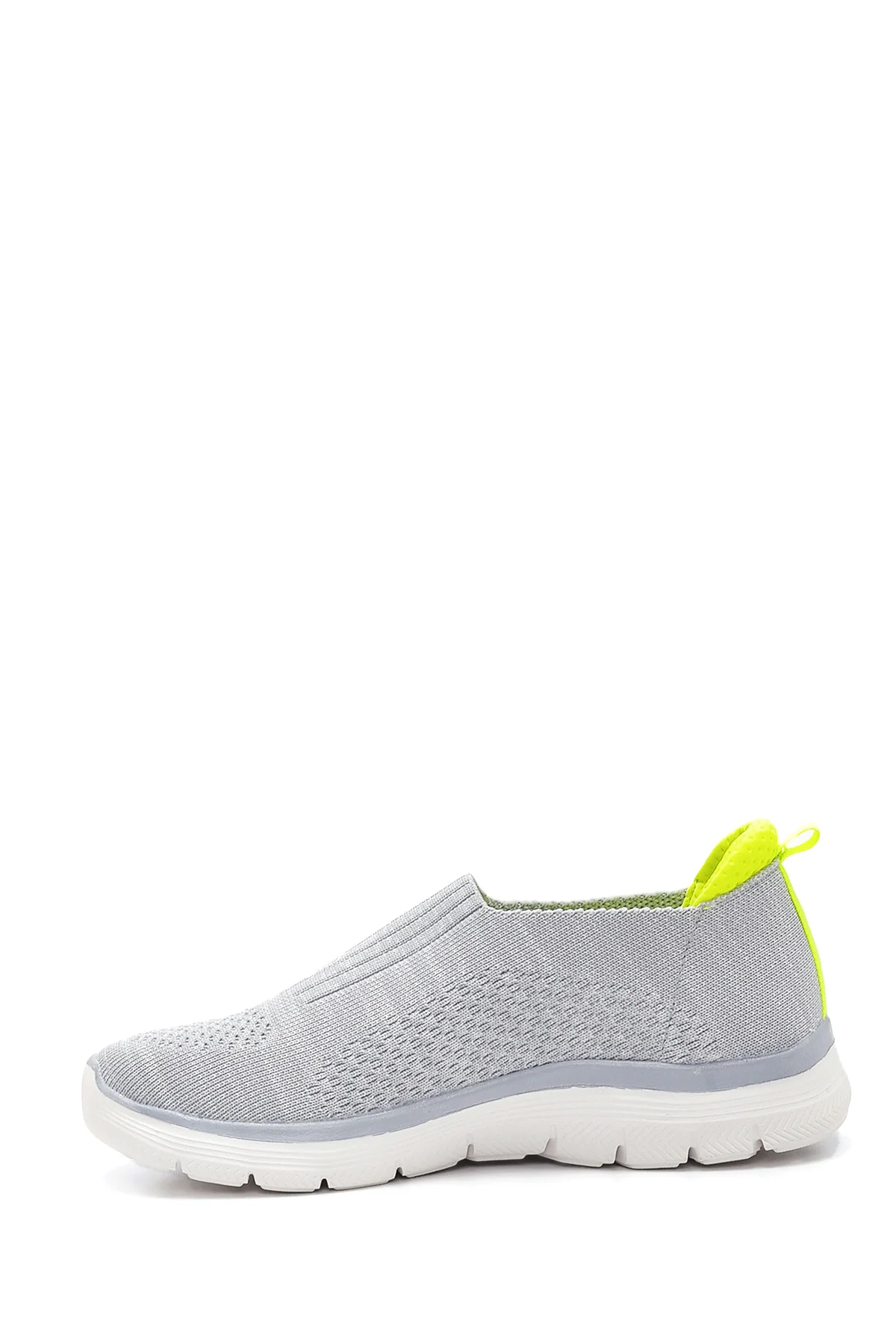Kadın Gri Neon Detaylı Sneaker - Image 2