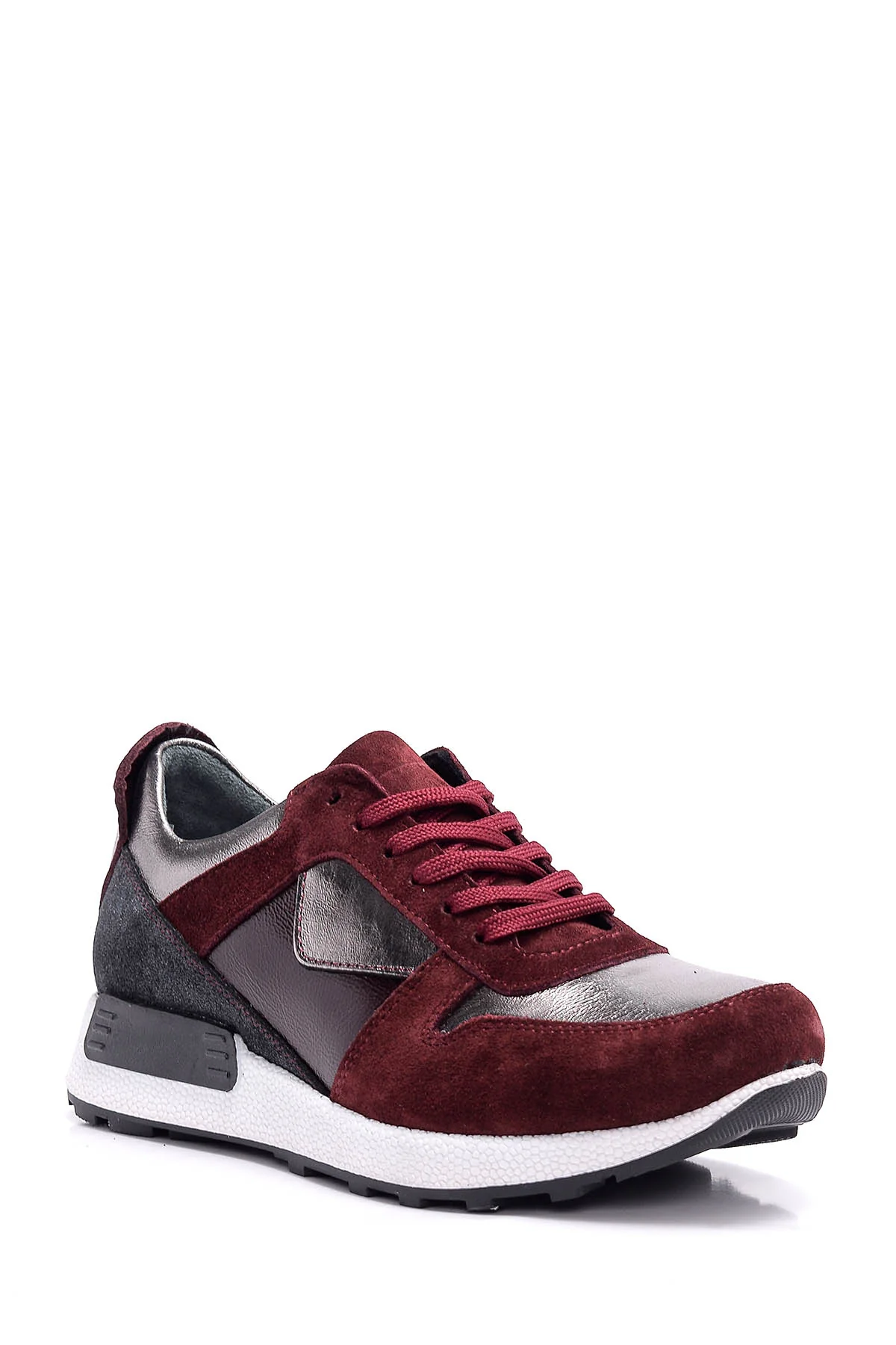 Kadın Gümüş Detaylı Sneaker - Image 2