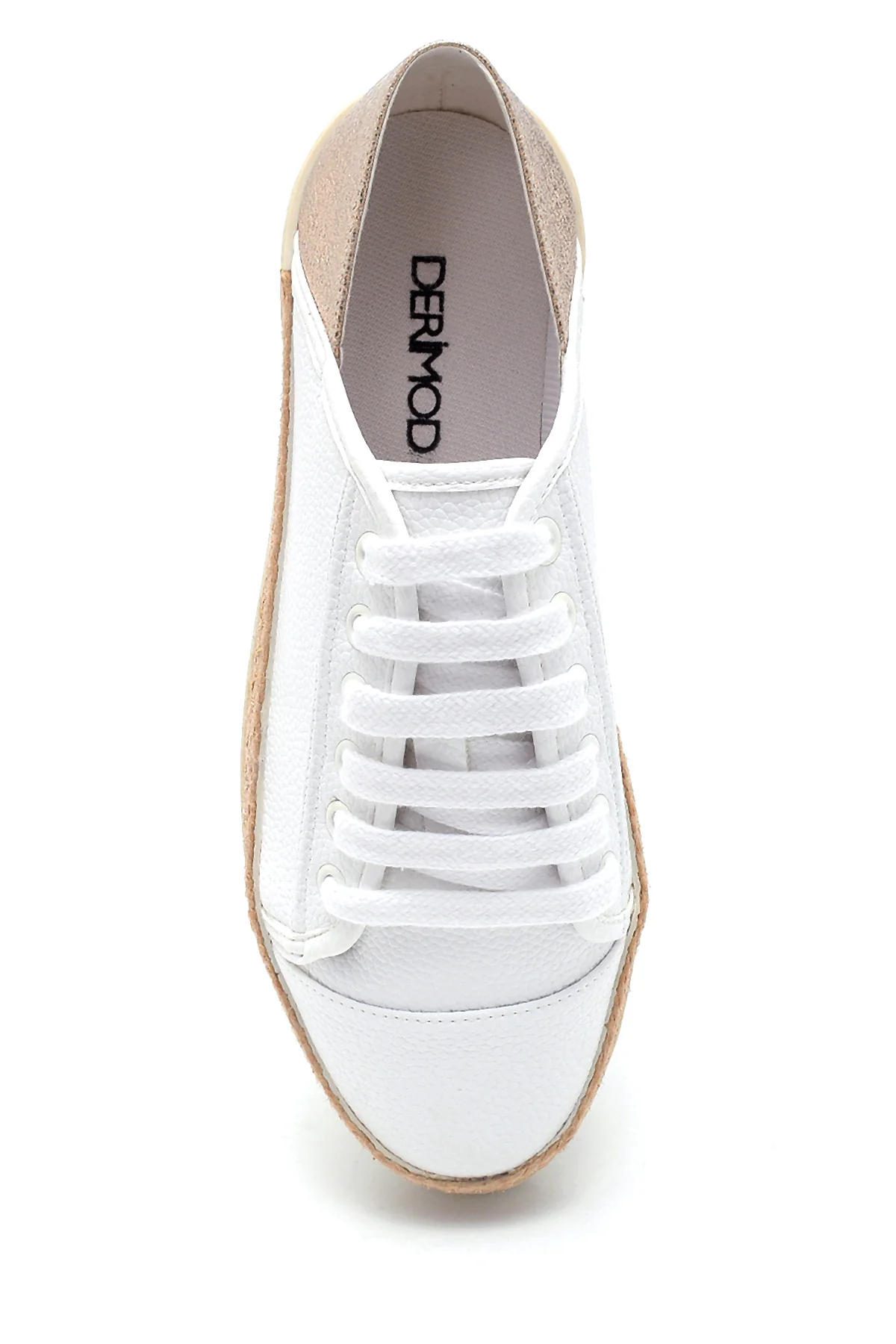 Kadın Hasır Detaylı Sneaker - Image 6
