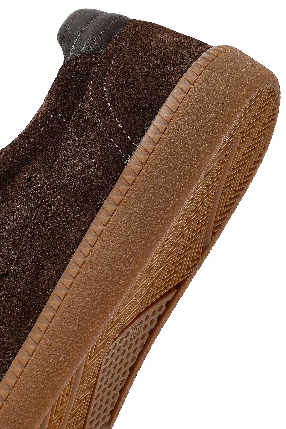 Kadın Kahverengi Bağcıklı Süet Deri Sneaker - Image 9