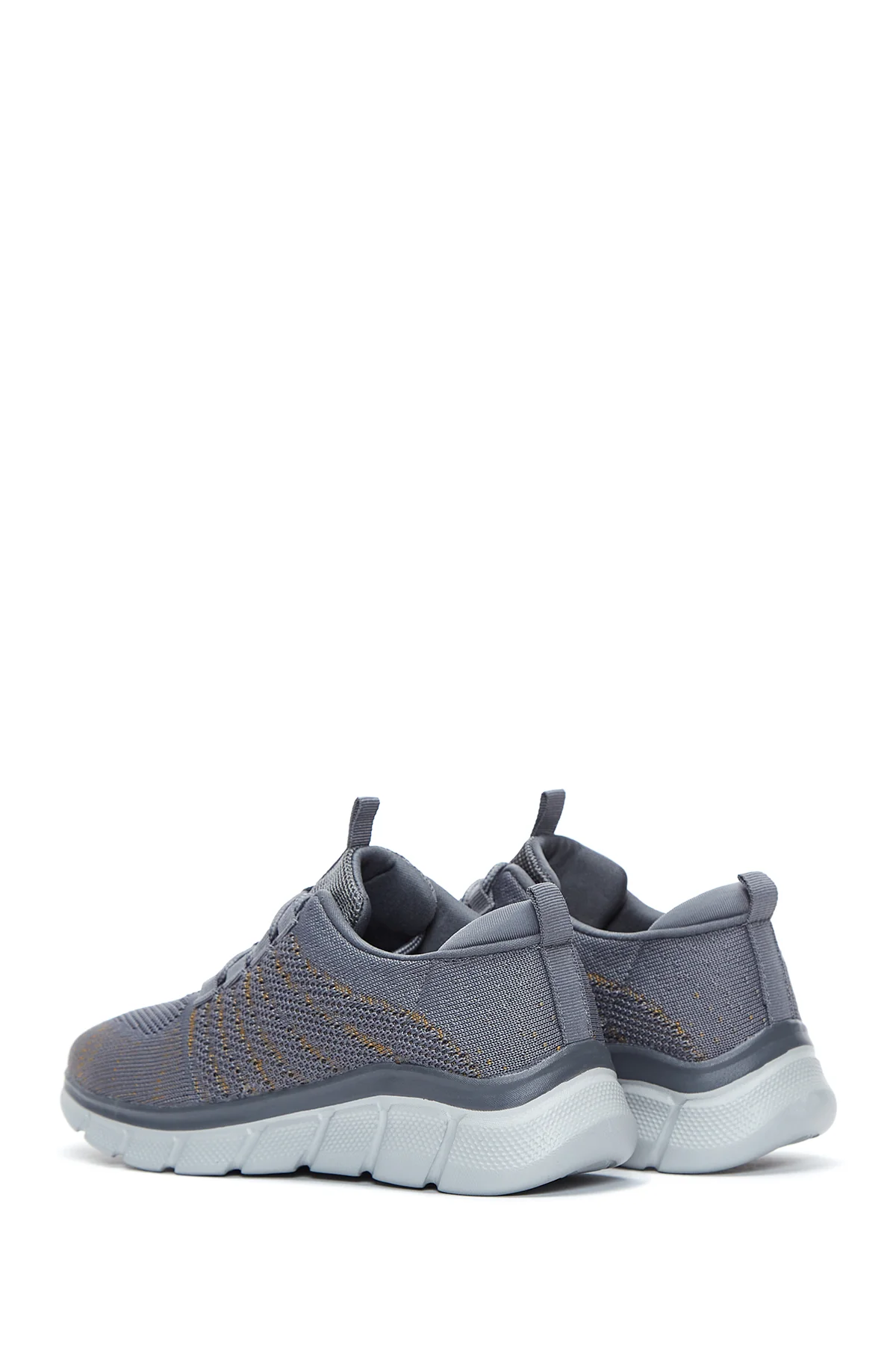 Kadın Koyu Gri Kumaş Sneaker - Image 5
