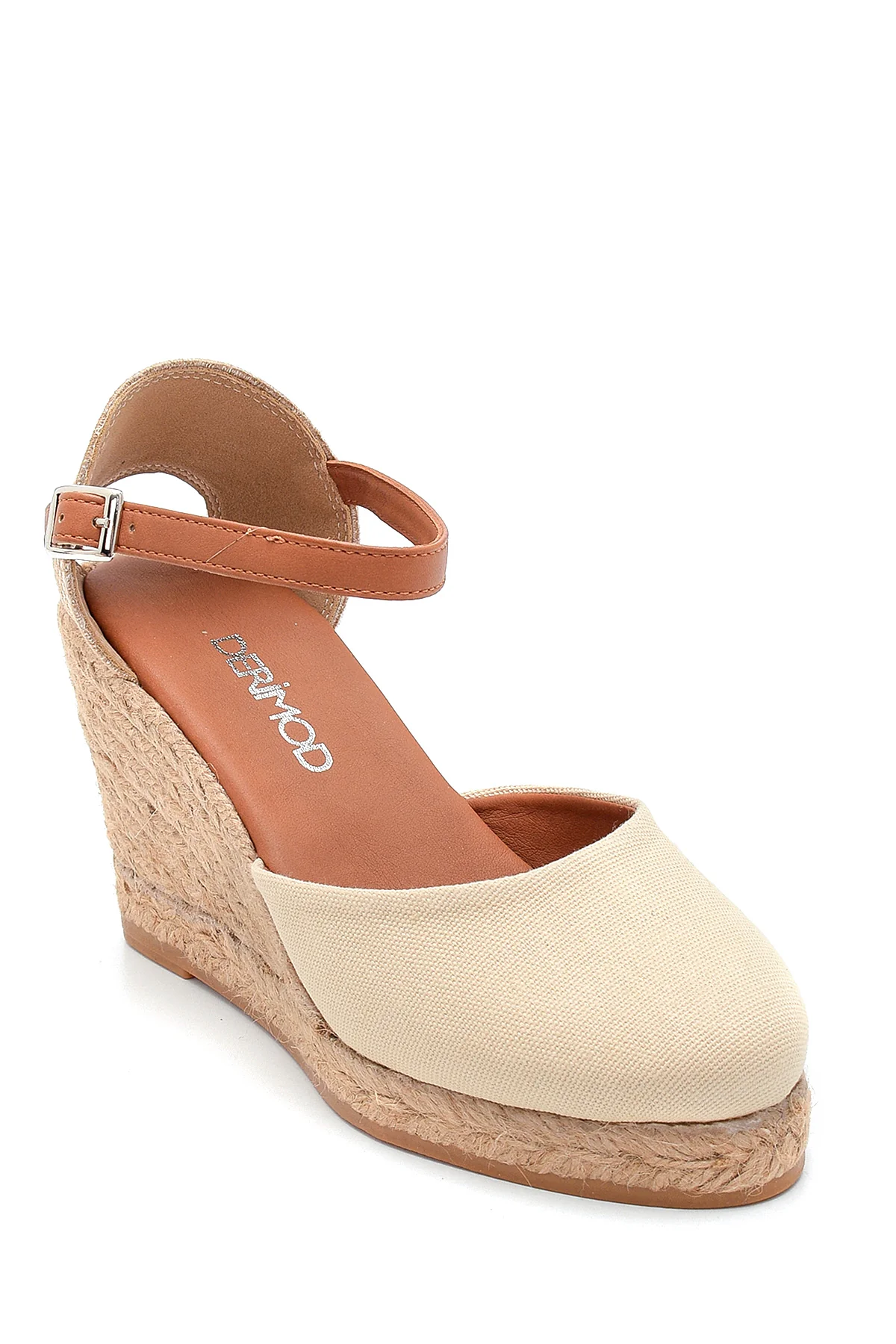 Kadın Kumaş Detaylı Espadril - Image 2