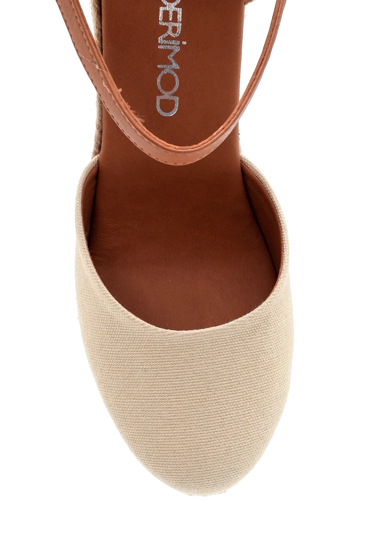 Kadın Kumaş Detaylı Espadril - Image 5