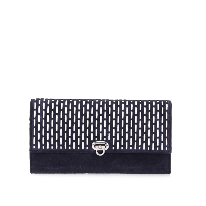 Kadın Lacivert Deri Portföy - Image 11