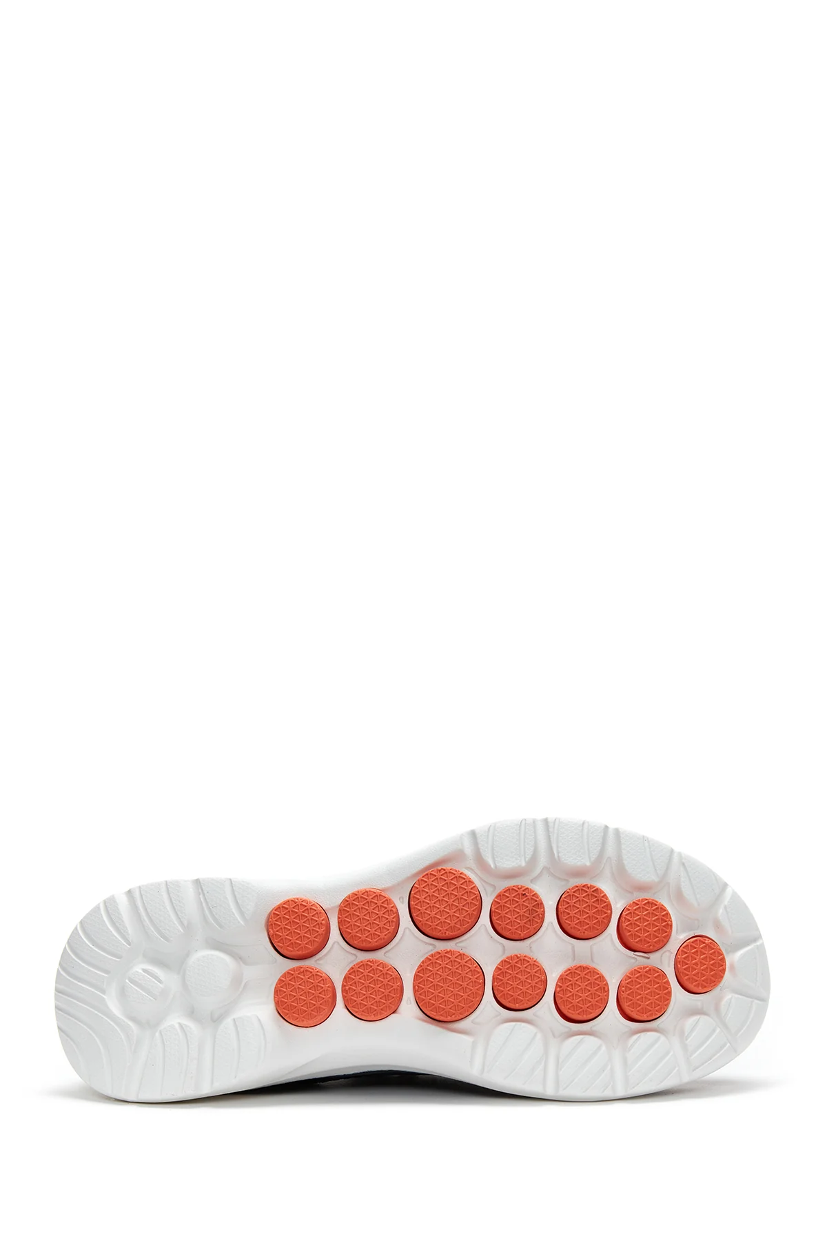 Kadın Lacivert Desenli Kumaş Sneaker - Image 4