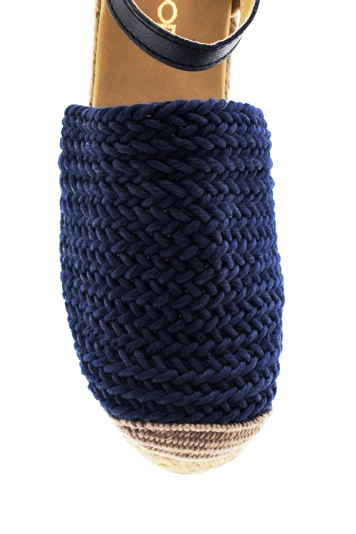 Kadın Lacivert Dolgu Topuk Espadril - Image 5