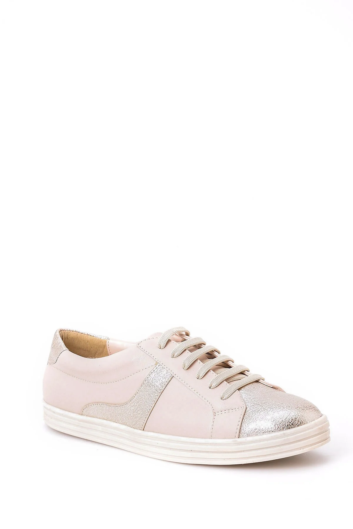 Kadın Lame Detaylı Sneaker - Image 3
