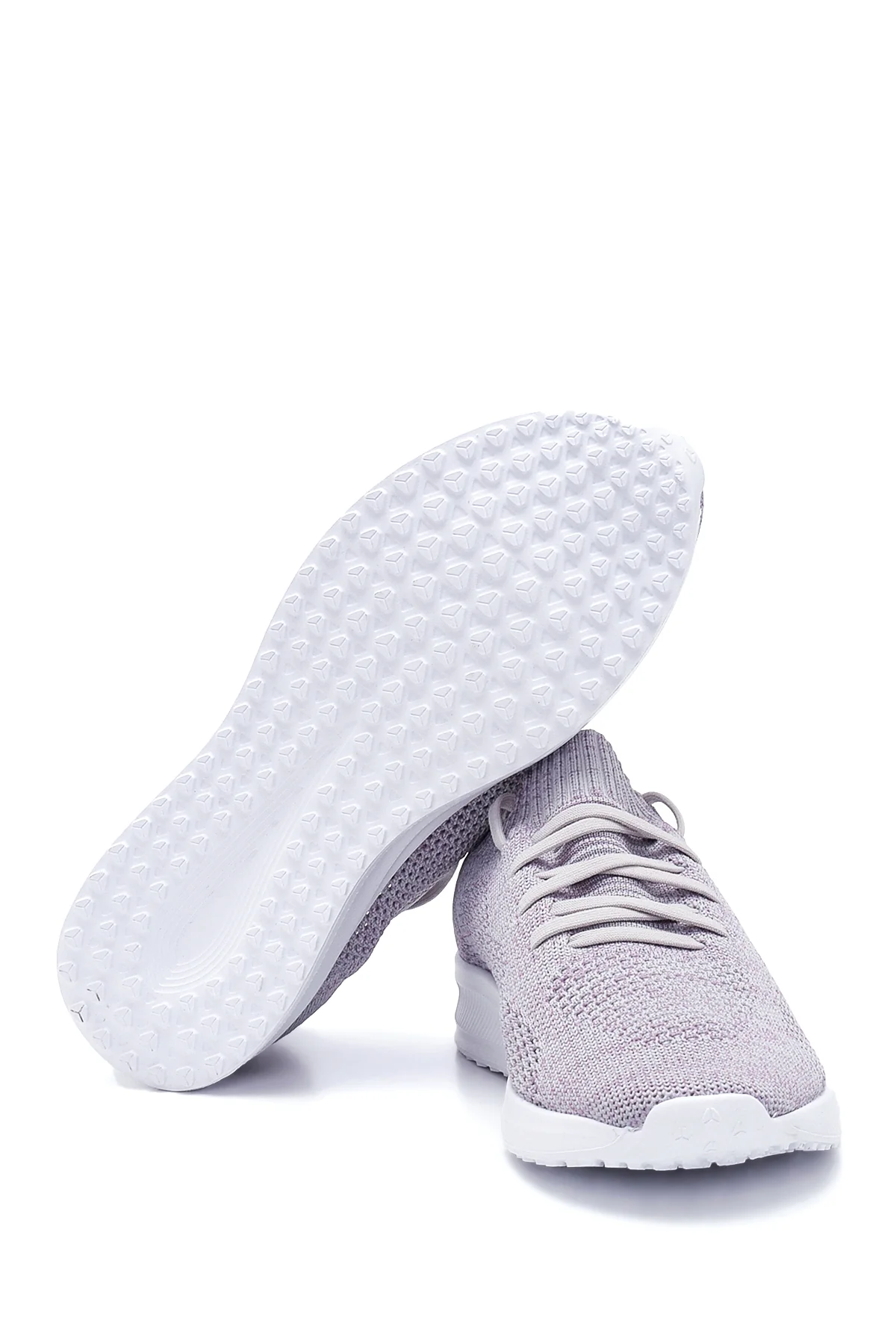 Kadın Lila Kumaş Sneaker - Image 4