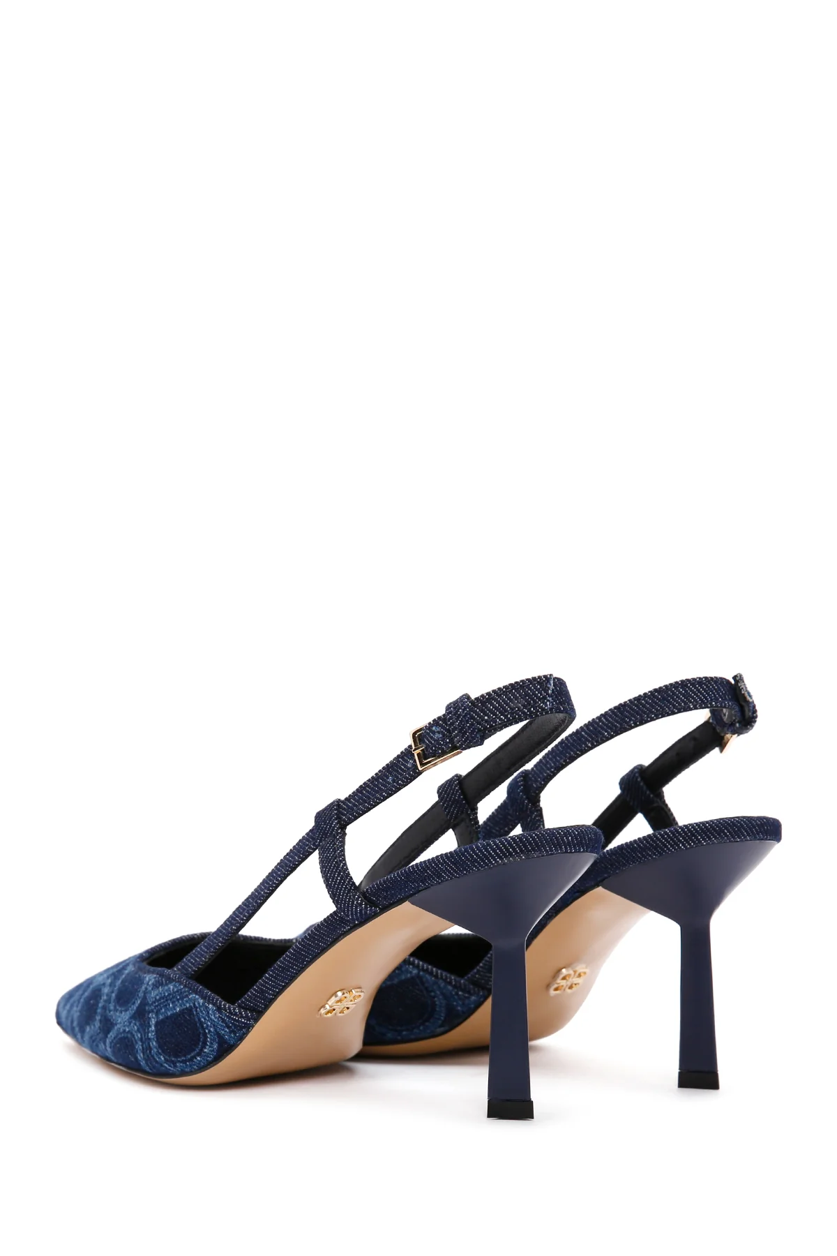 Kadın Mavi Bilekten Bantlı İnce Topuklu Stiletto - Image 7