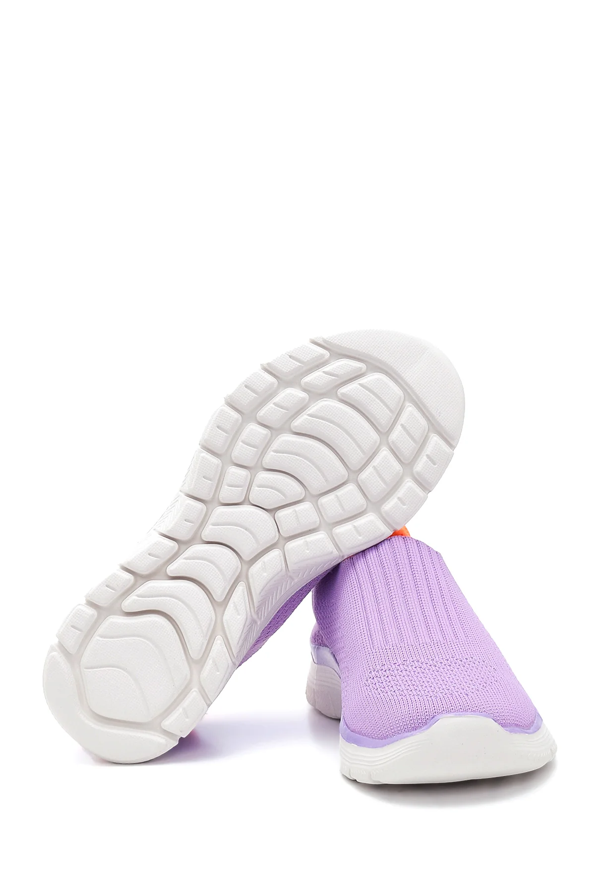 Kadın Mor Neon Detaylı Sneaker - Image 4