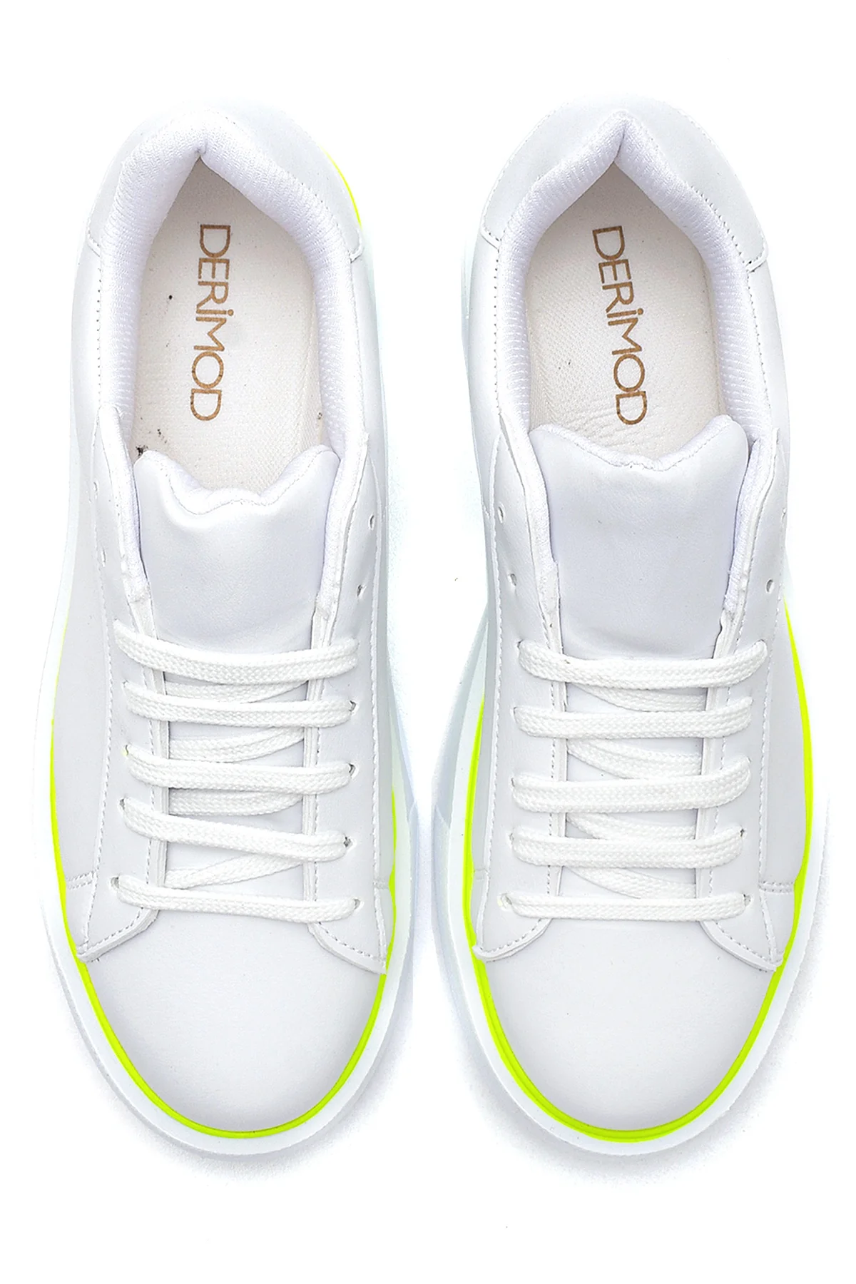 Kadın Neon Detaylı Sneaker - Image 6