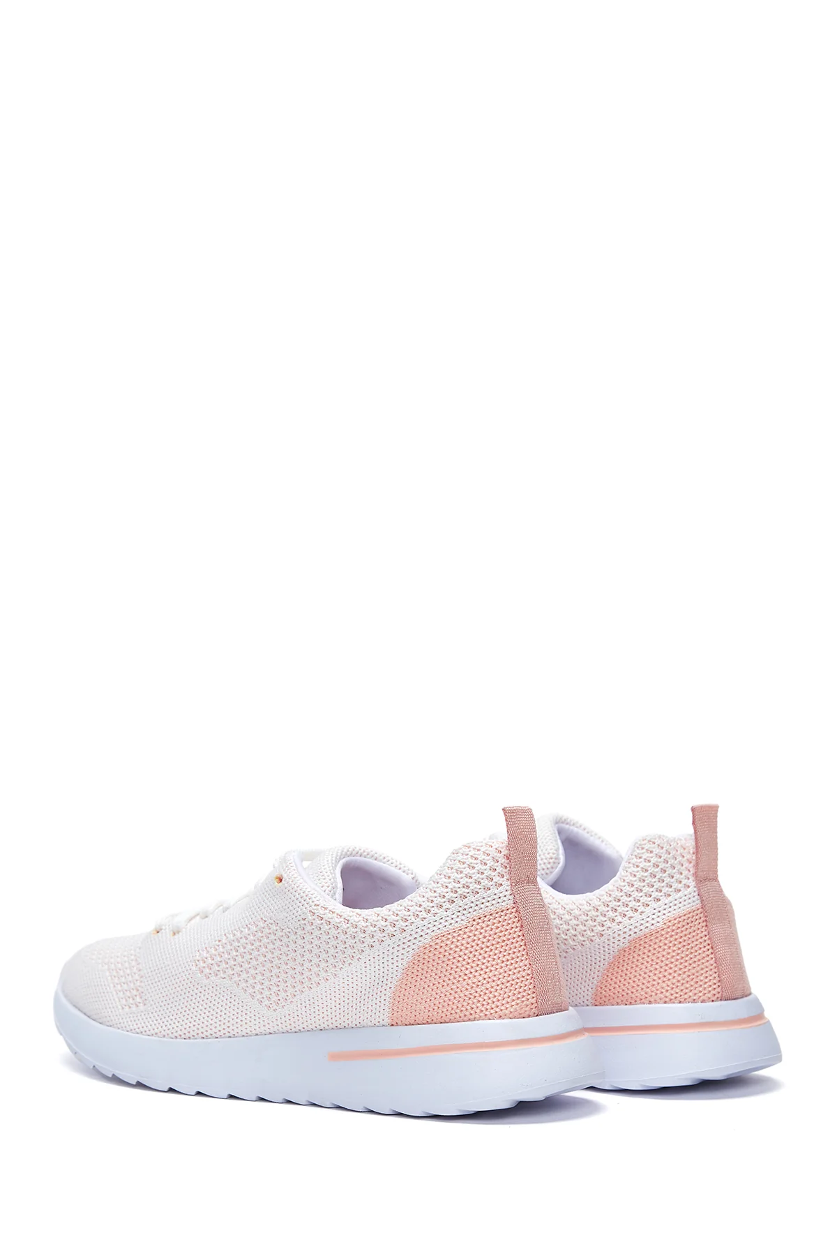 Kadın Pembe Bez Sneaker - Image 5