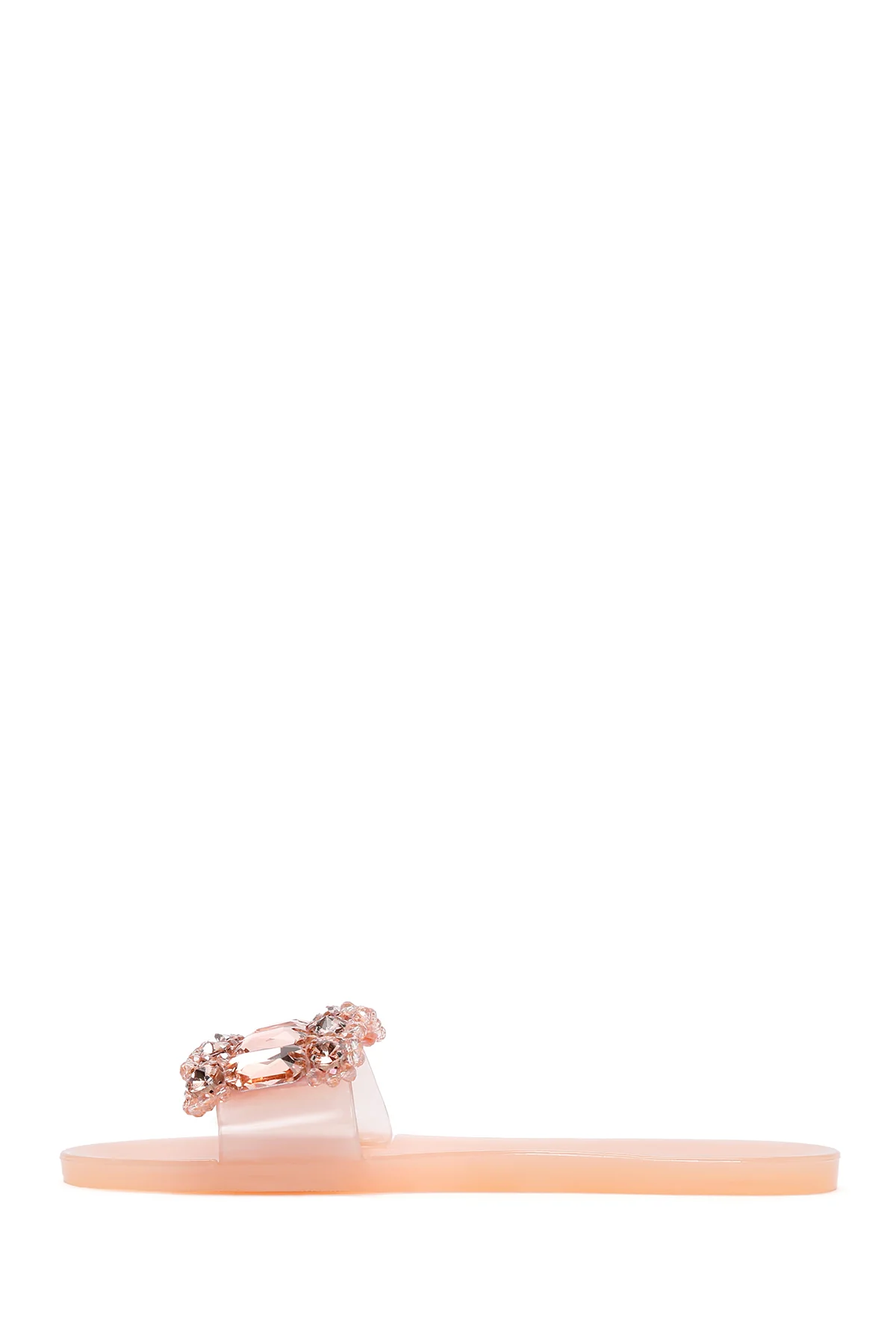 Kadın Pembe Jelly Taşlı Terlik - Image 2