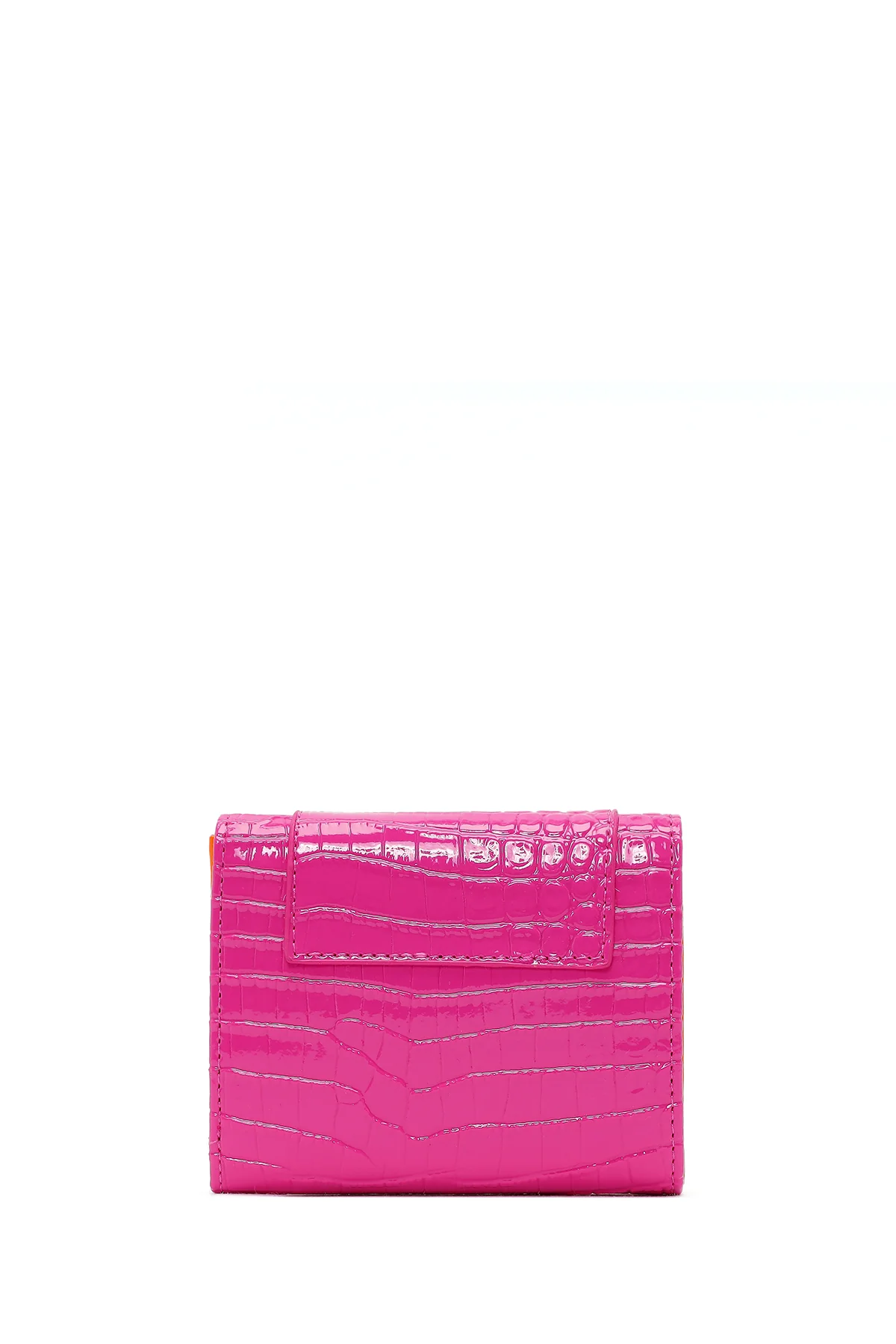 Kadın Pembe Kroko Cüzdan - Image 3