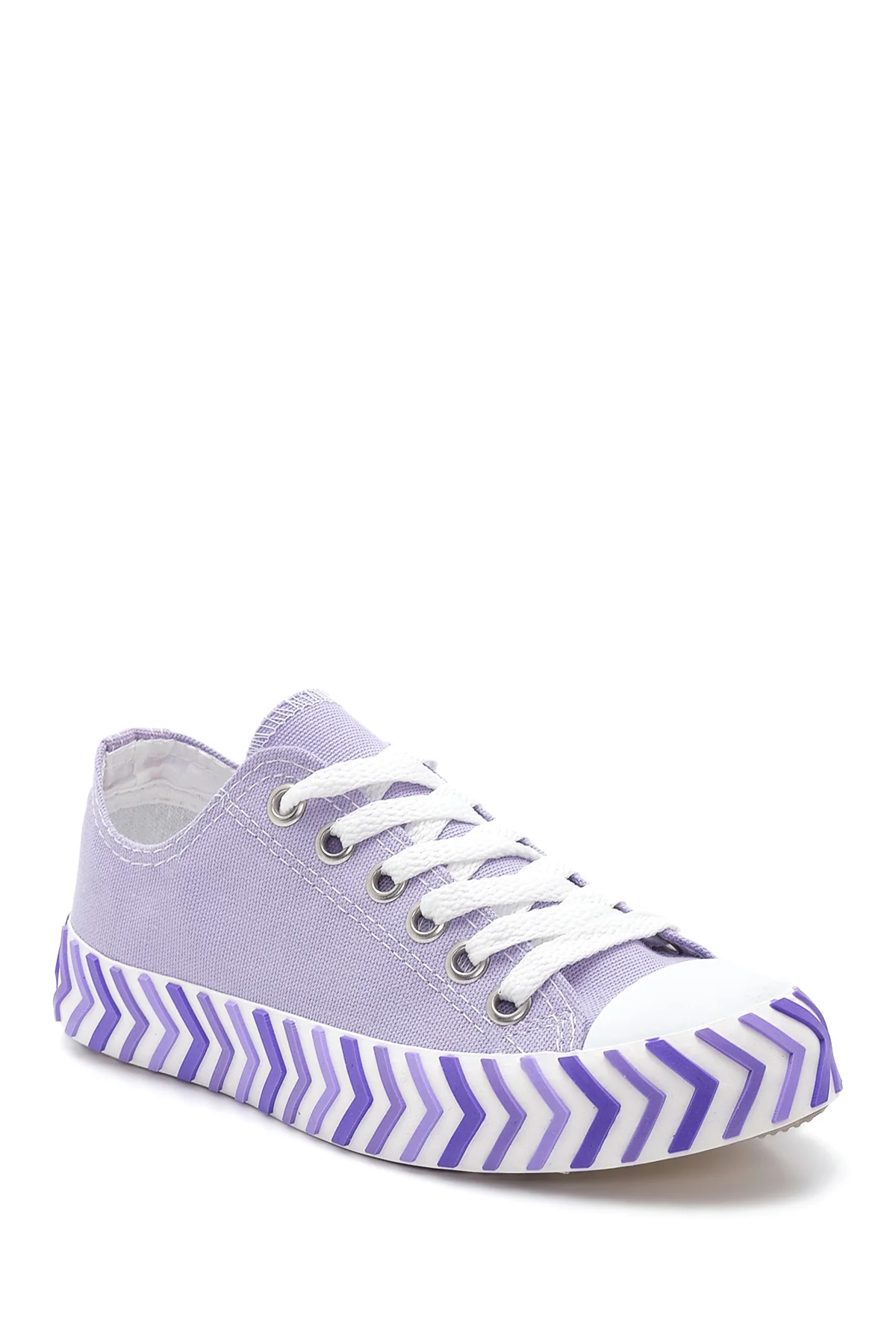 Kadın Renkli Tabanlı Sneaker - Image 3
