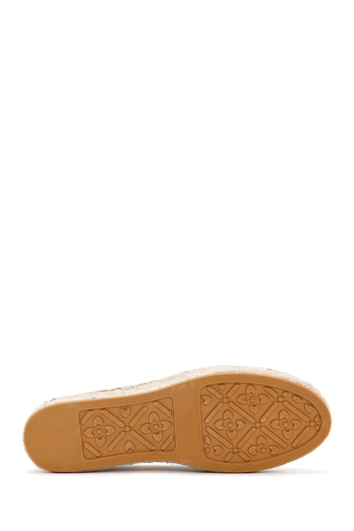 Kadın Sarı Hasır Espadril - Image 5