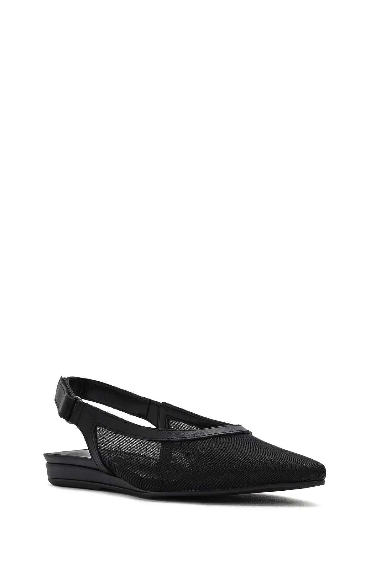 Kadın Siyah Arkası Açık Babet - Image 6