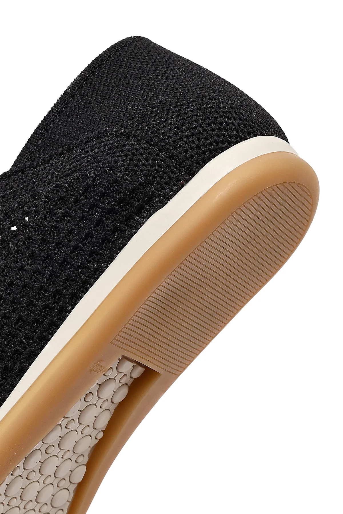 Kadın Siyah Bağcıklı Deri Sneaker - Image 8