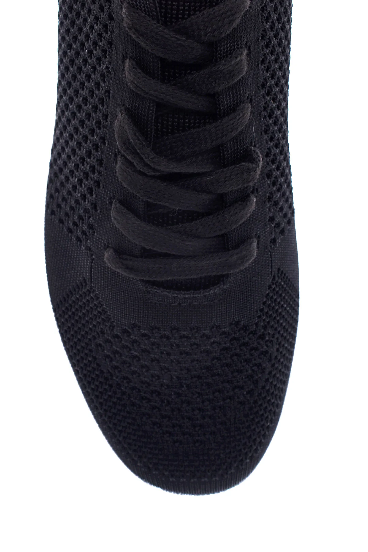 Kadın Siyah Baskılı Sneaker - Image 6