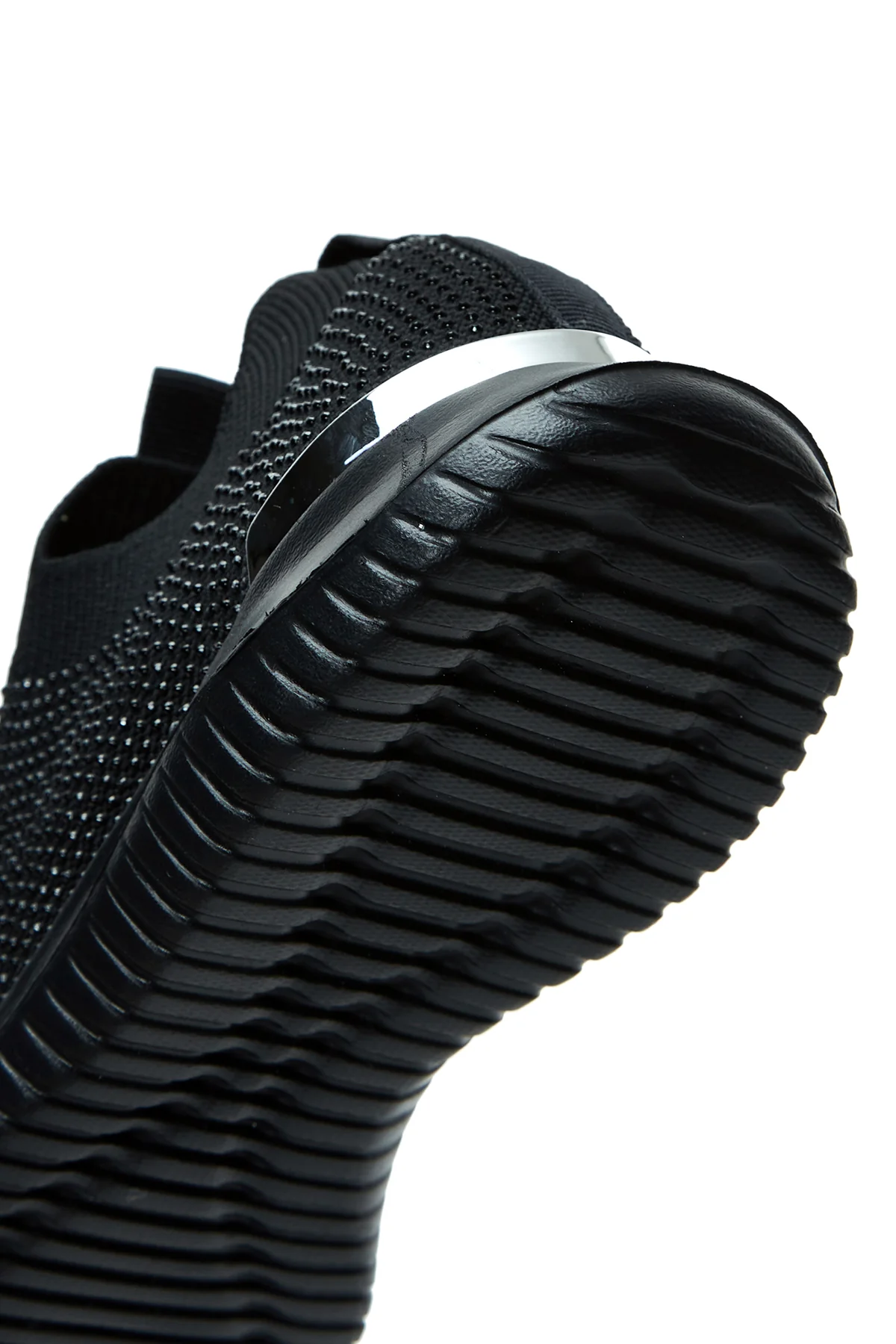 Kadın Siyah Baskılı Sneaker - Image 8