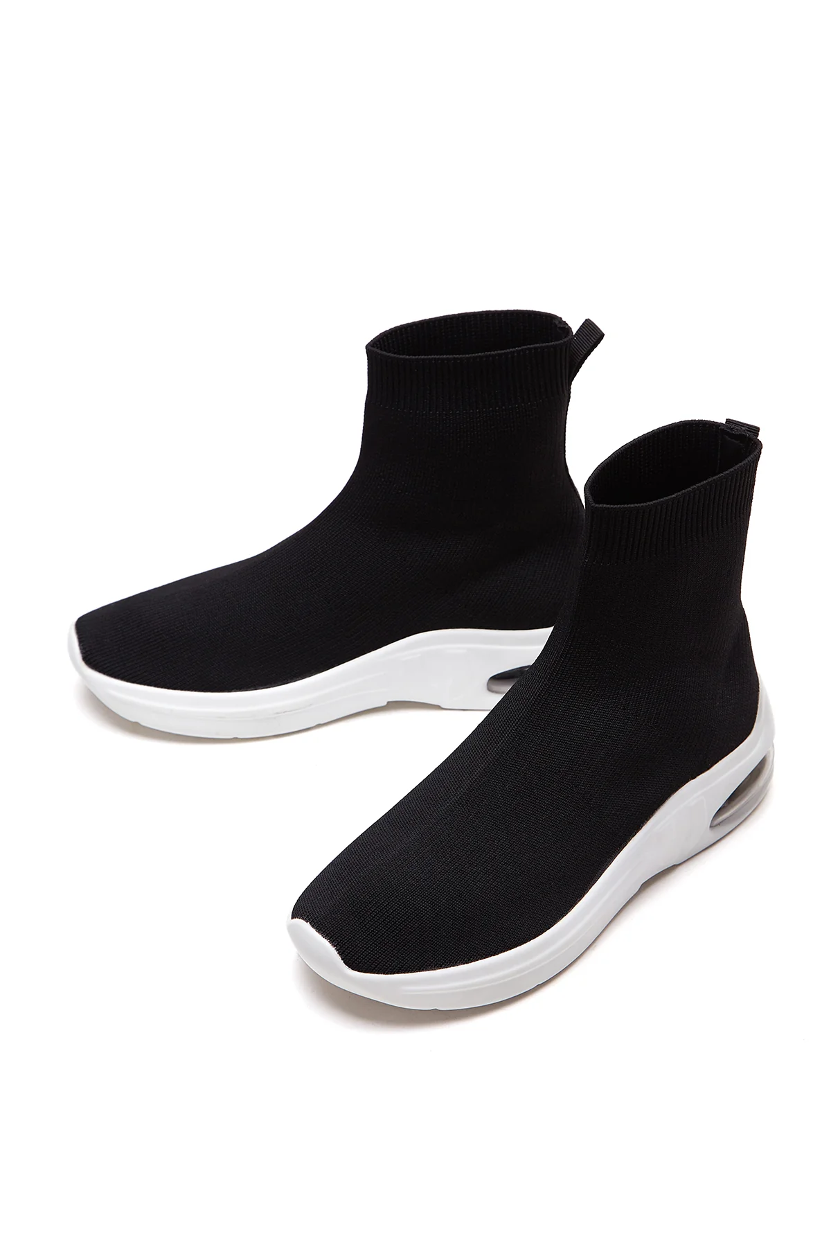Kadın Siyah Bilekli Sneaker - Image 6