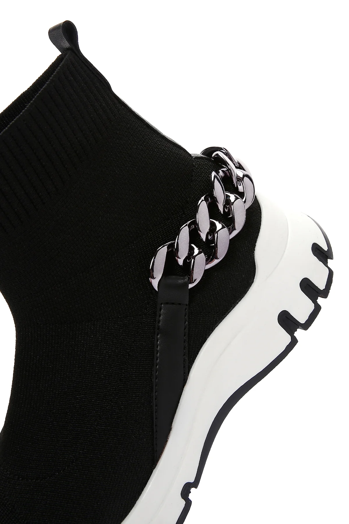 Kadın Siyah Bilekli Sneaker - Image 7